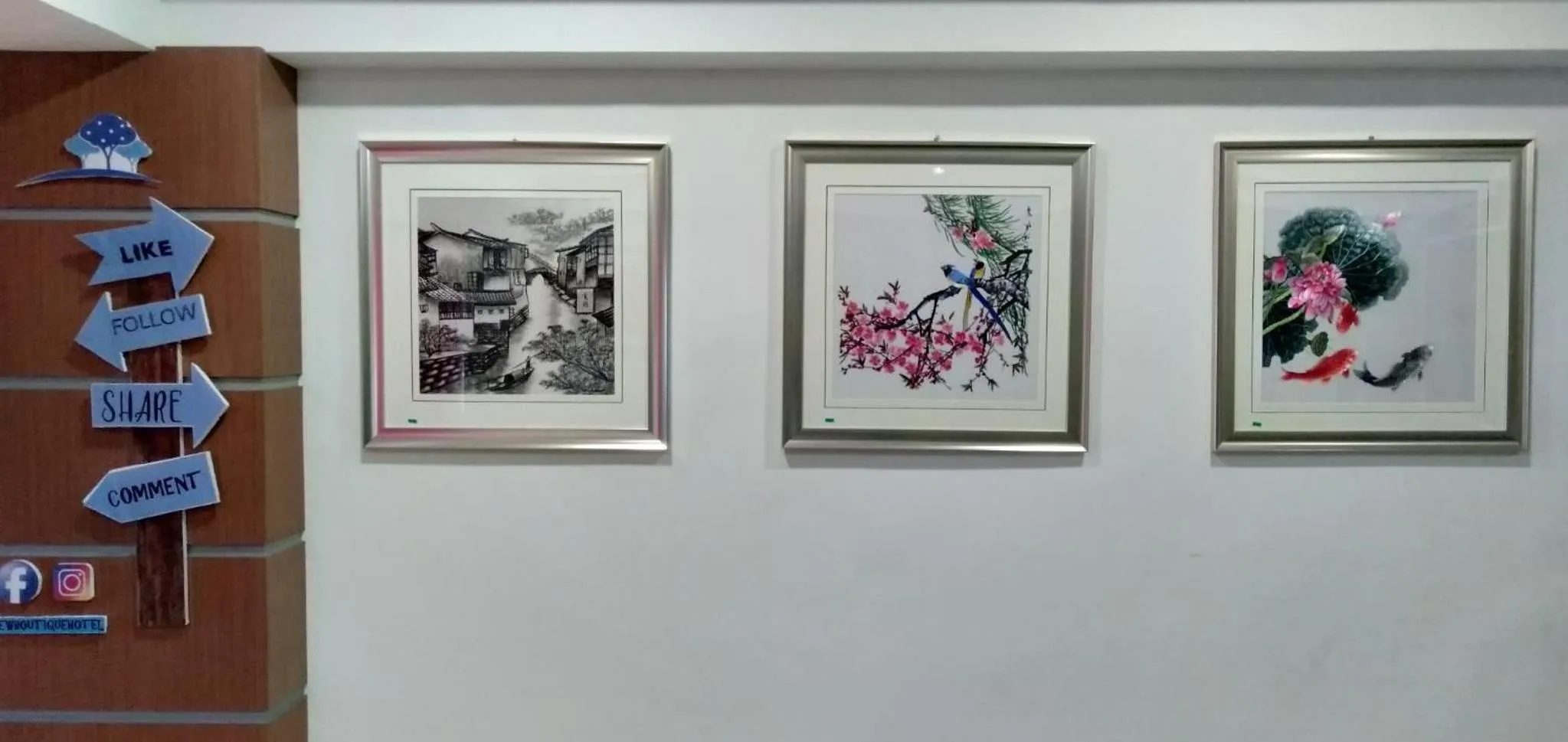 Lobby or reception in Yew Boutique Hotel