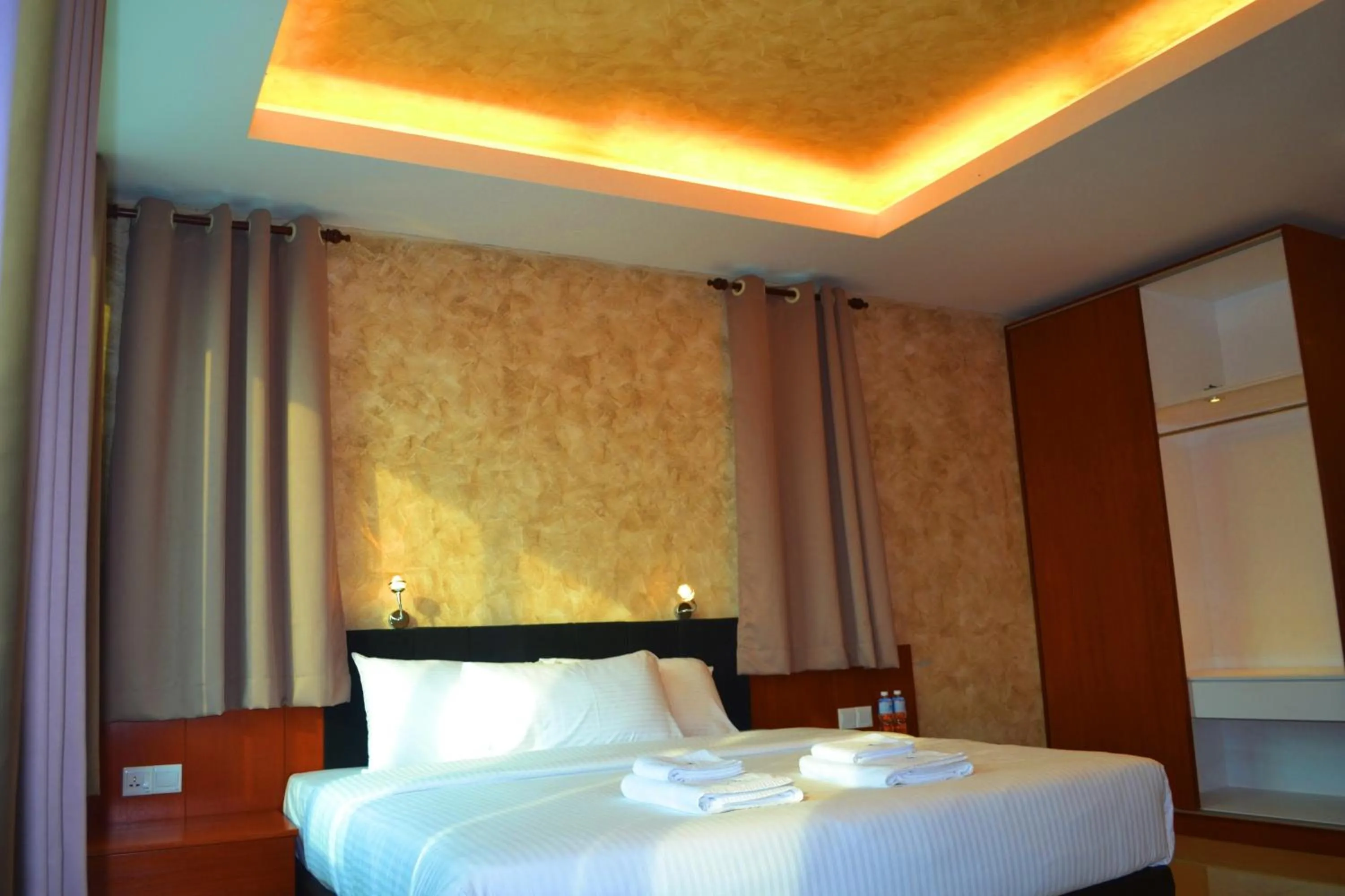 Bed in Yew Boutique Hotel