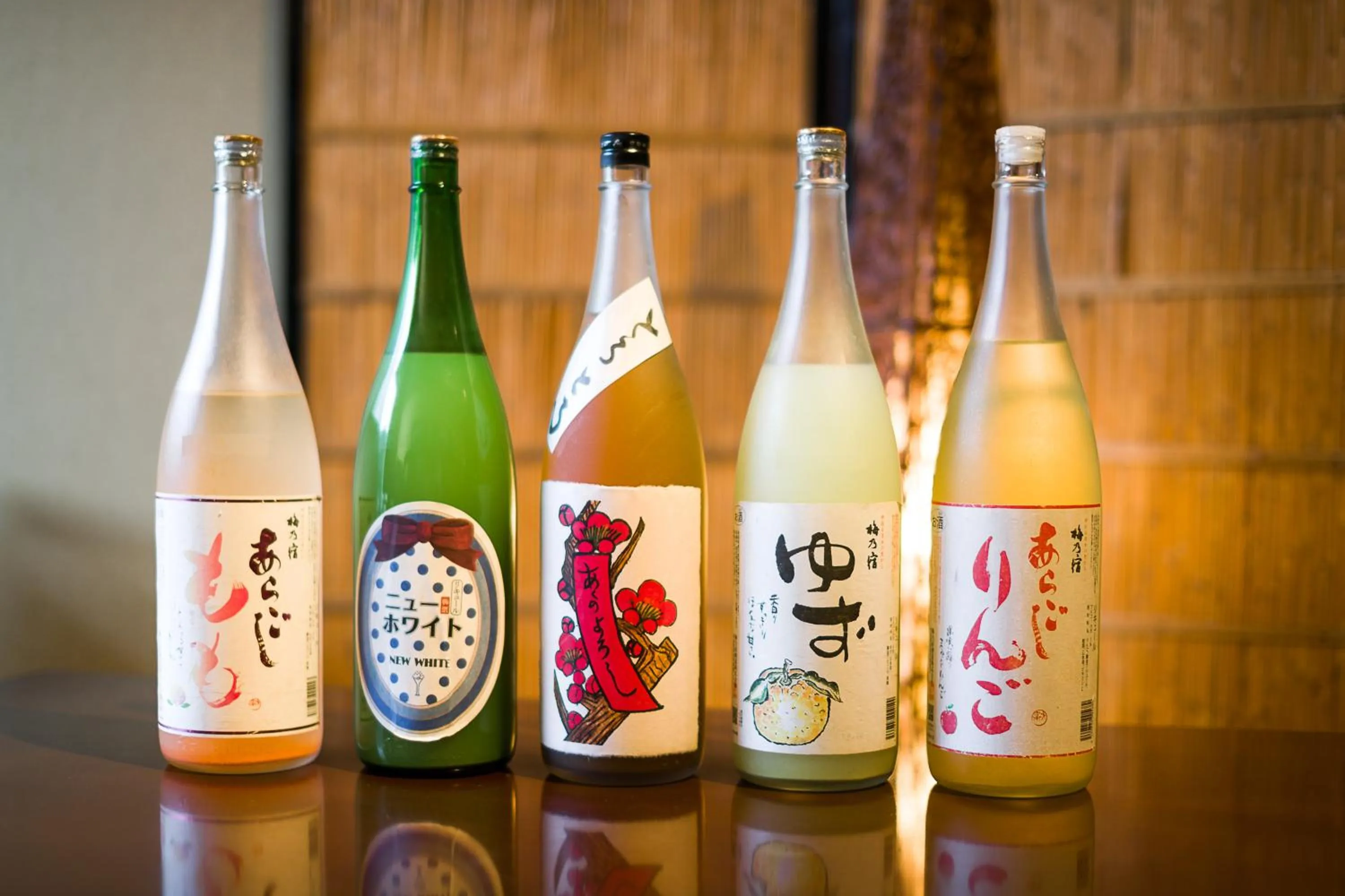 Alcoholic drinks in Irodori Koyo