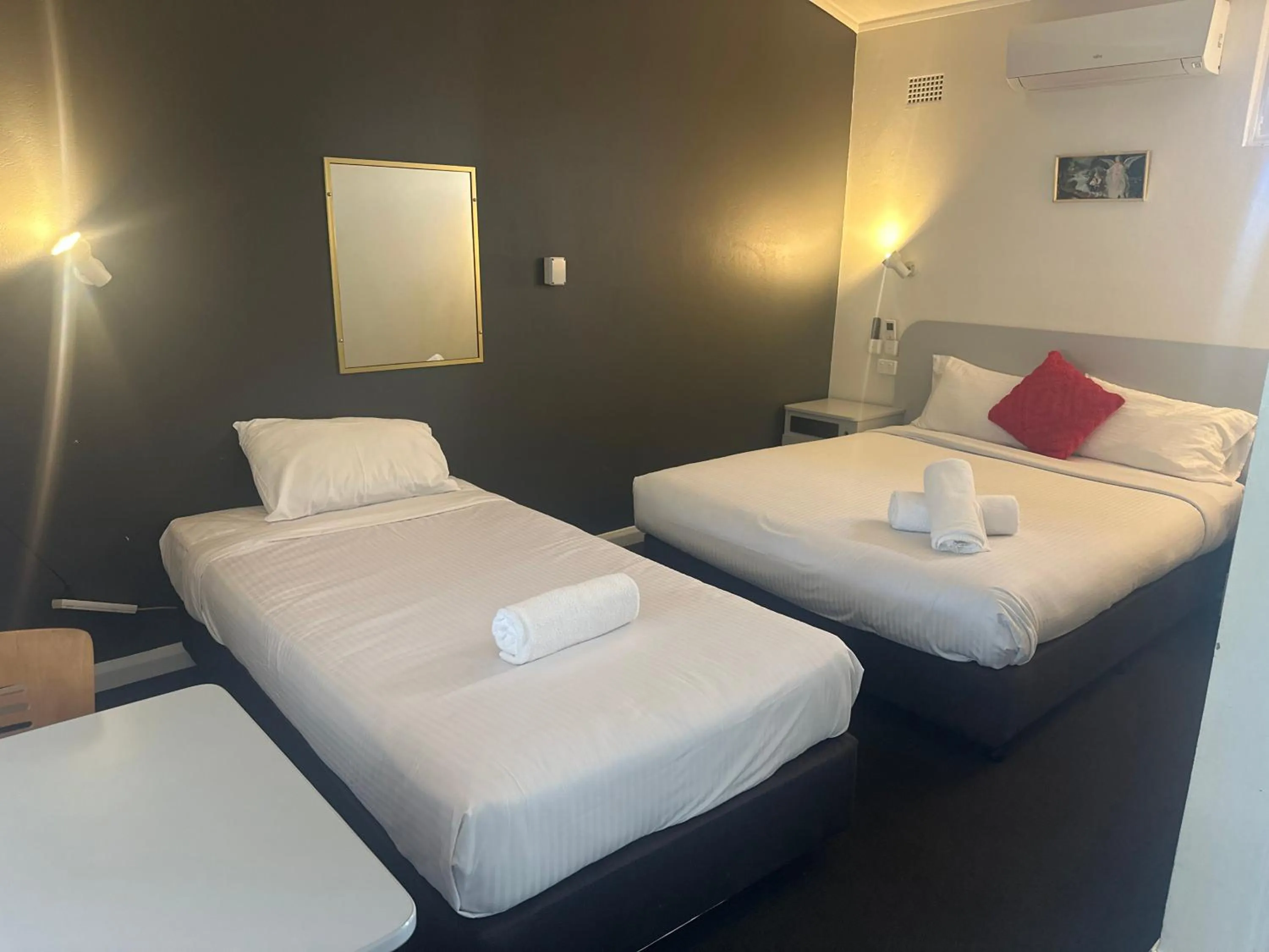 Bed in Memphis Motor Inn- UNDER NEW MANAGEMENT