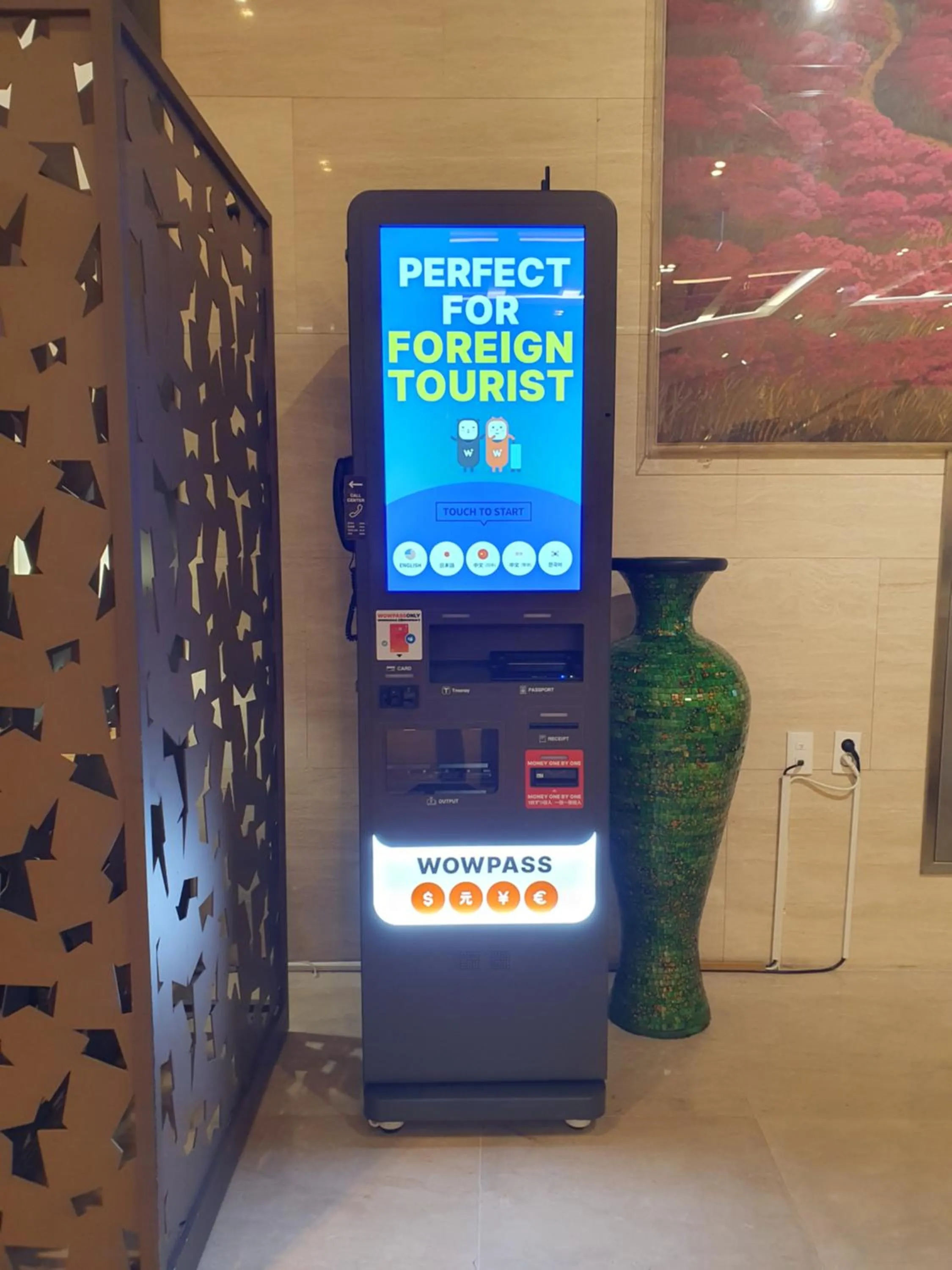 currency exchange in Busan Business Hotel