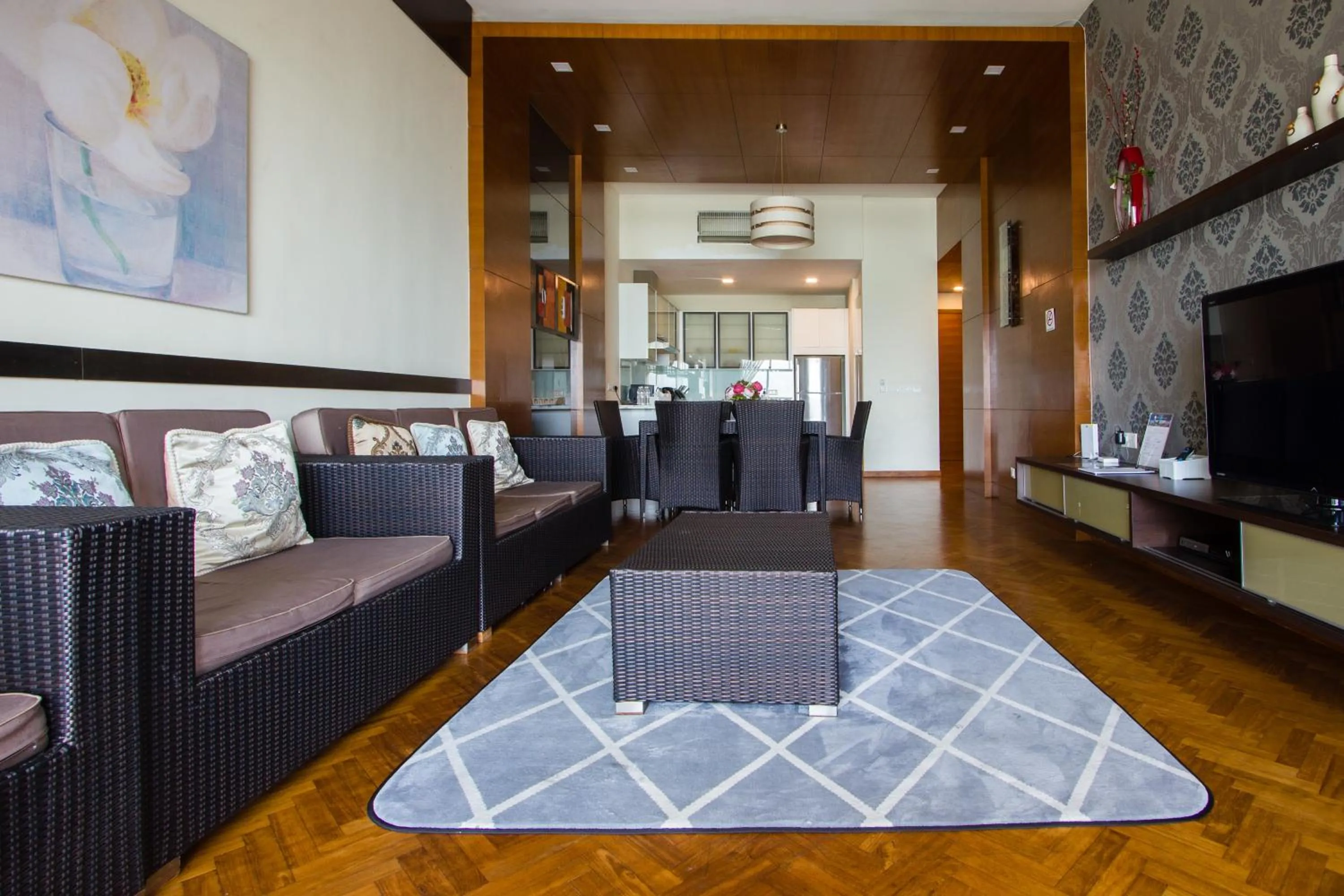 Living room in Profolio @ Straits Quay