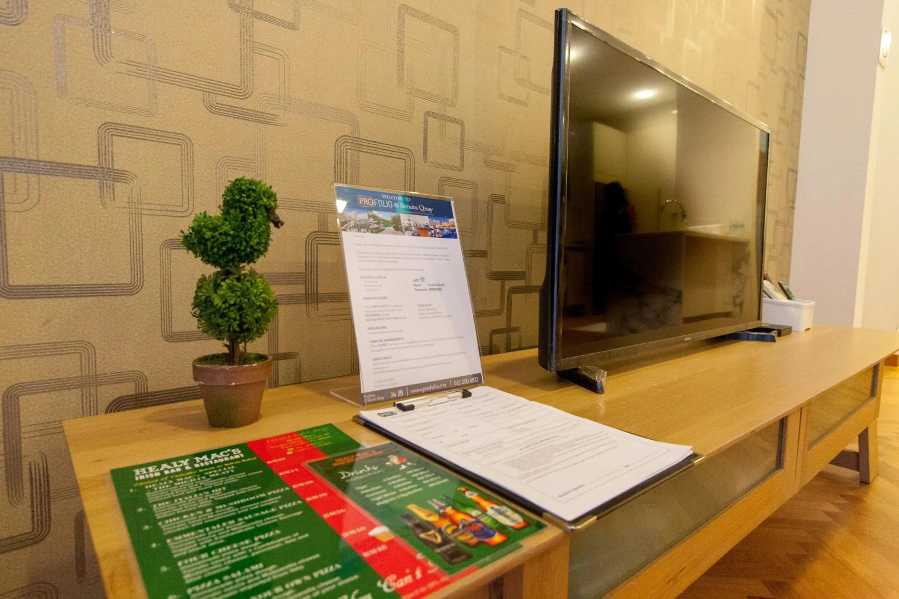 TV and multimedia in Profolio @ Straits Quay