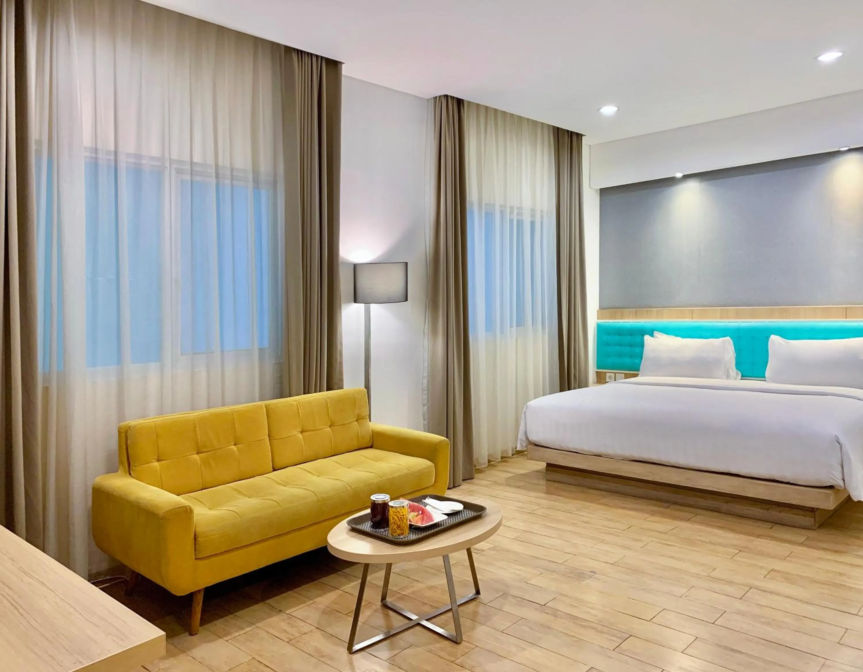 Bed in Hotel Santika Kelapa Gading
