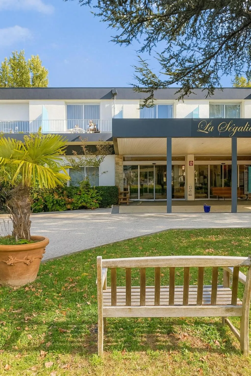 Garden in Hôtel La Ségalière Spa Bar