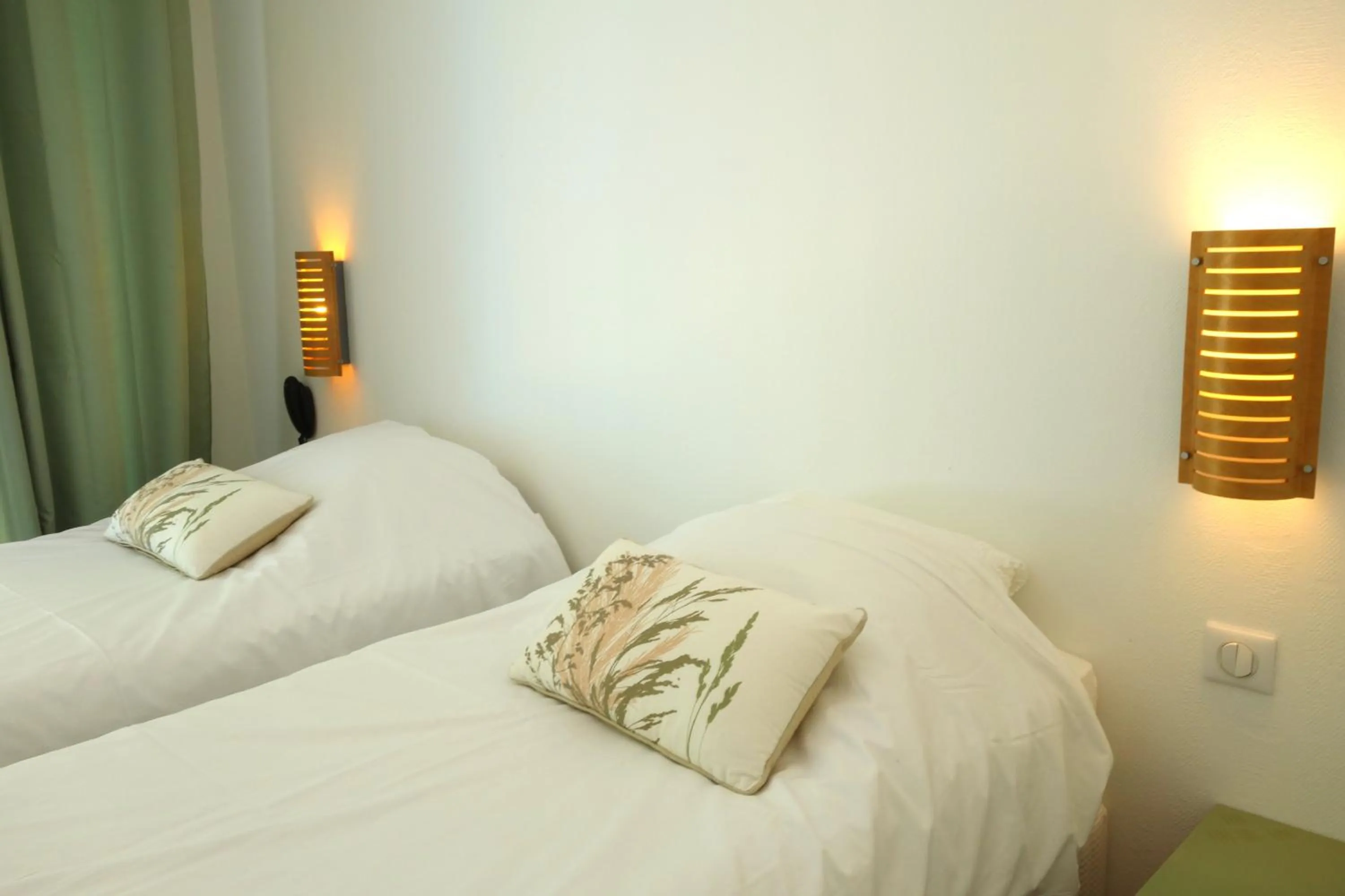 Bed in Hôtel La Ségalière Spa Bar