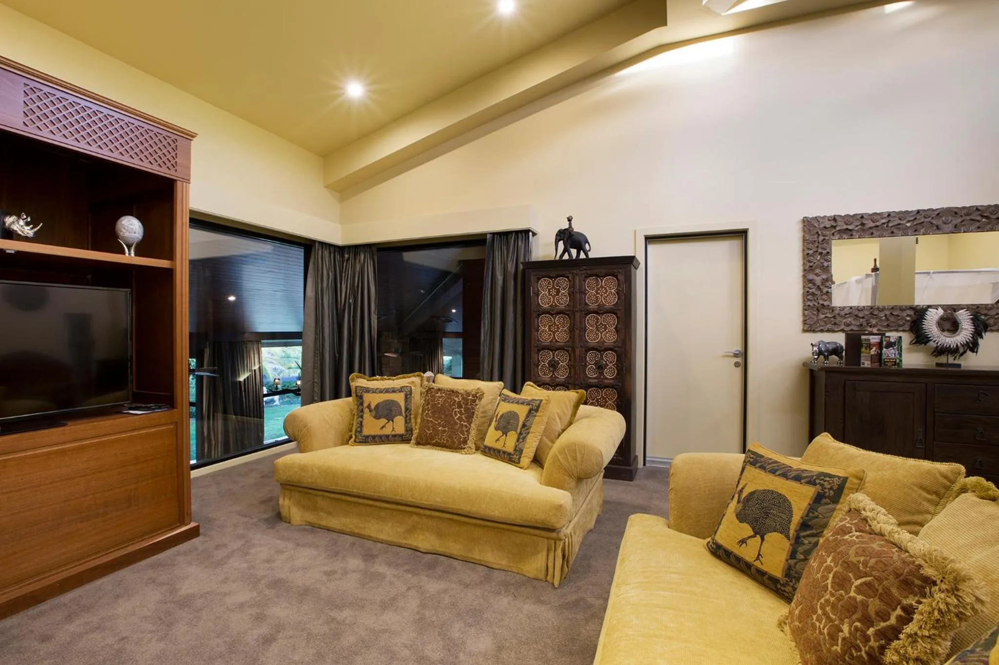 Living room in Jamala Wildlife Lodge