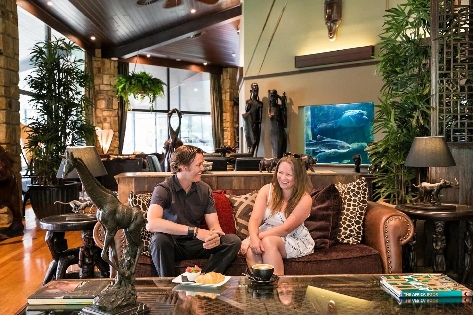 Lounge or bar in Jamala Wildlife Lodge