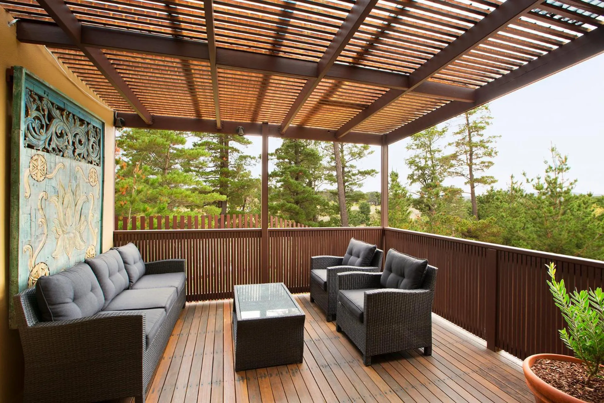 Patio in Jamala Wildlife Lodge