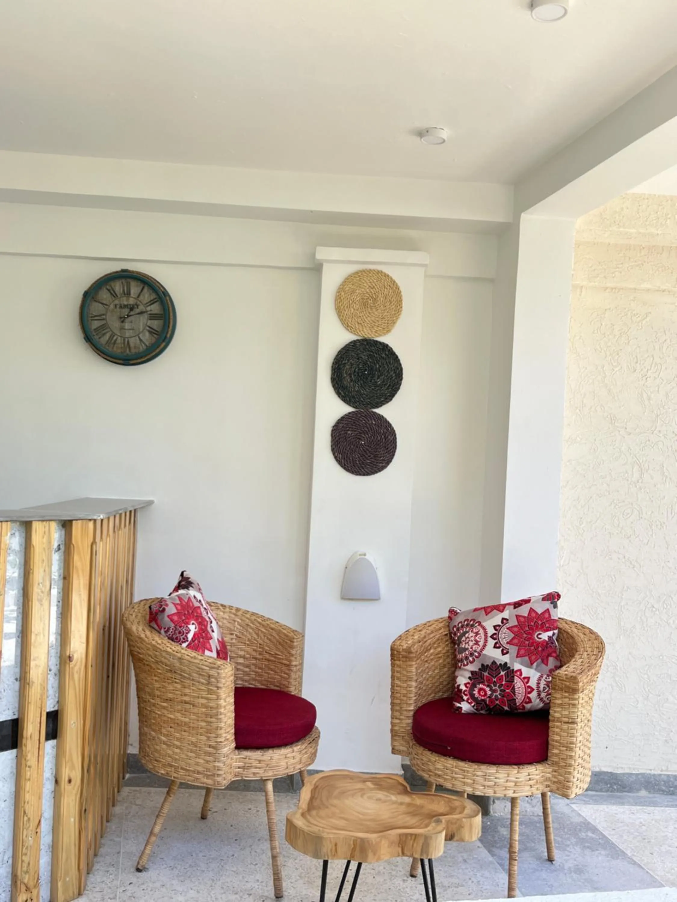 Seating area in Leparadis Zanzibar Boutique Hotel