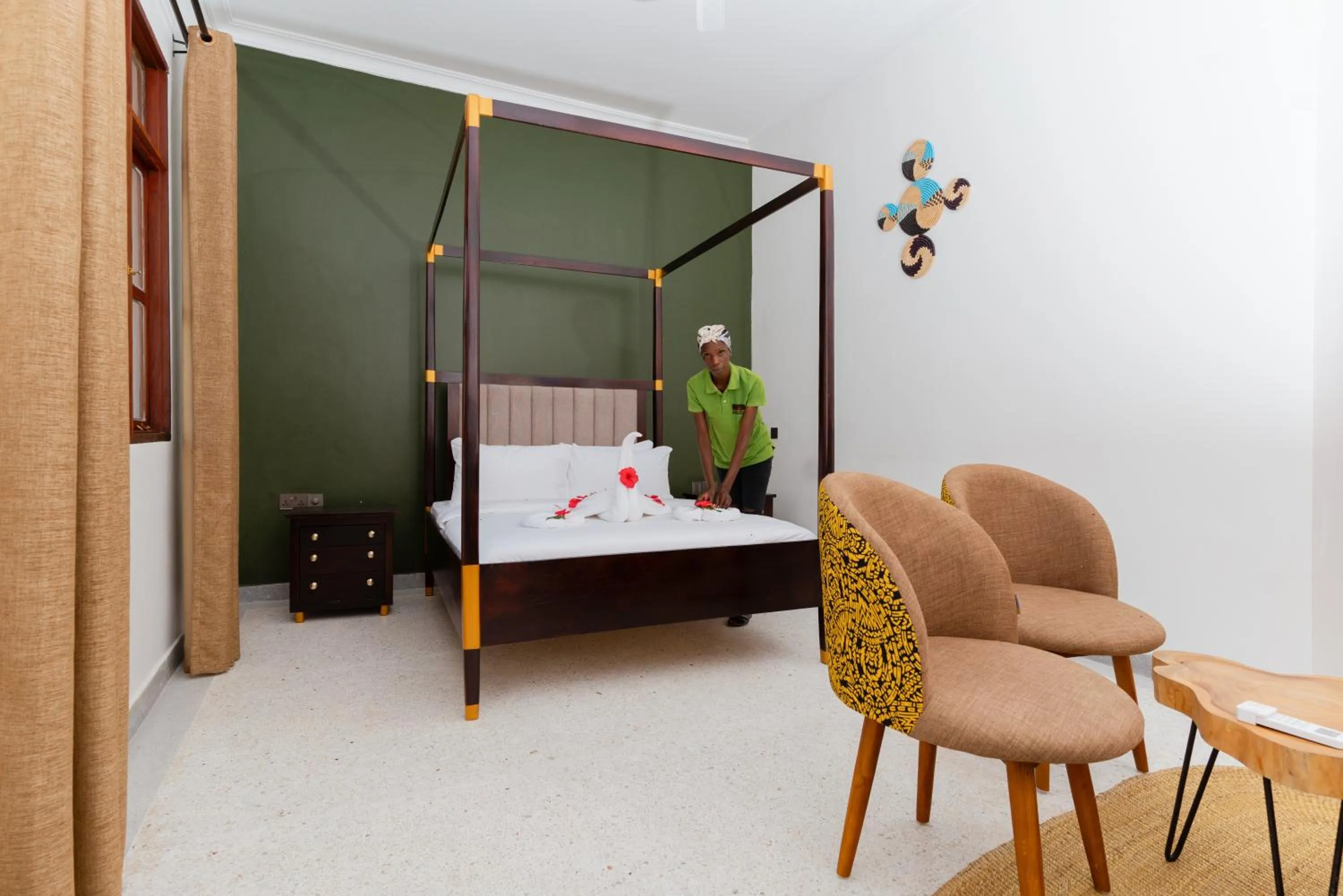 Bedroom, Bed in Leparadis Zanzibar Boutique Hotel