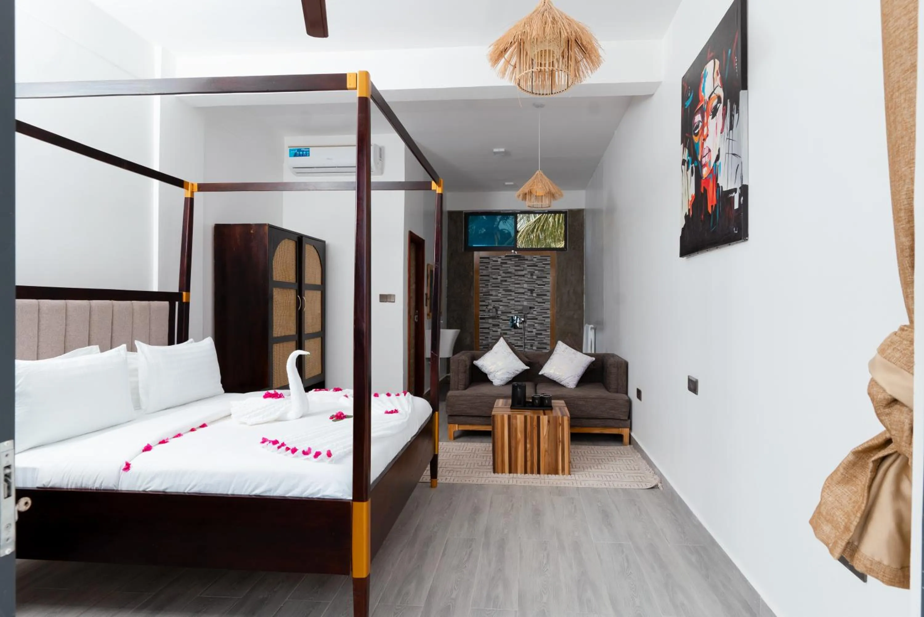 Bedroom, Bed in Leparadis Zanzibar Boutique Hotel