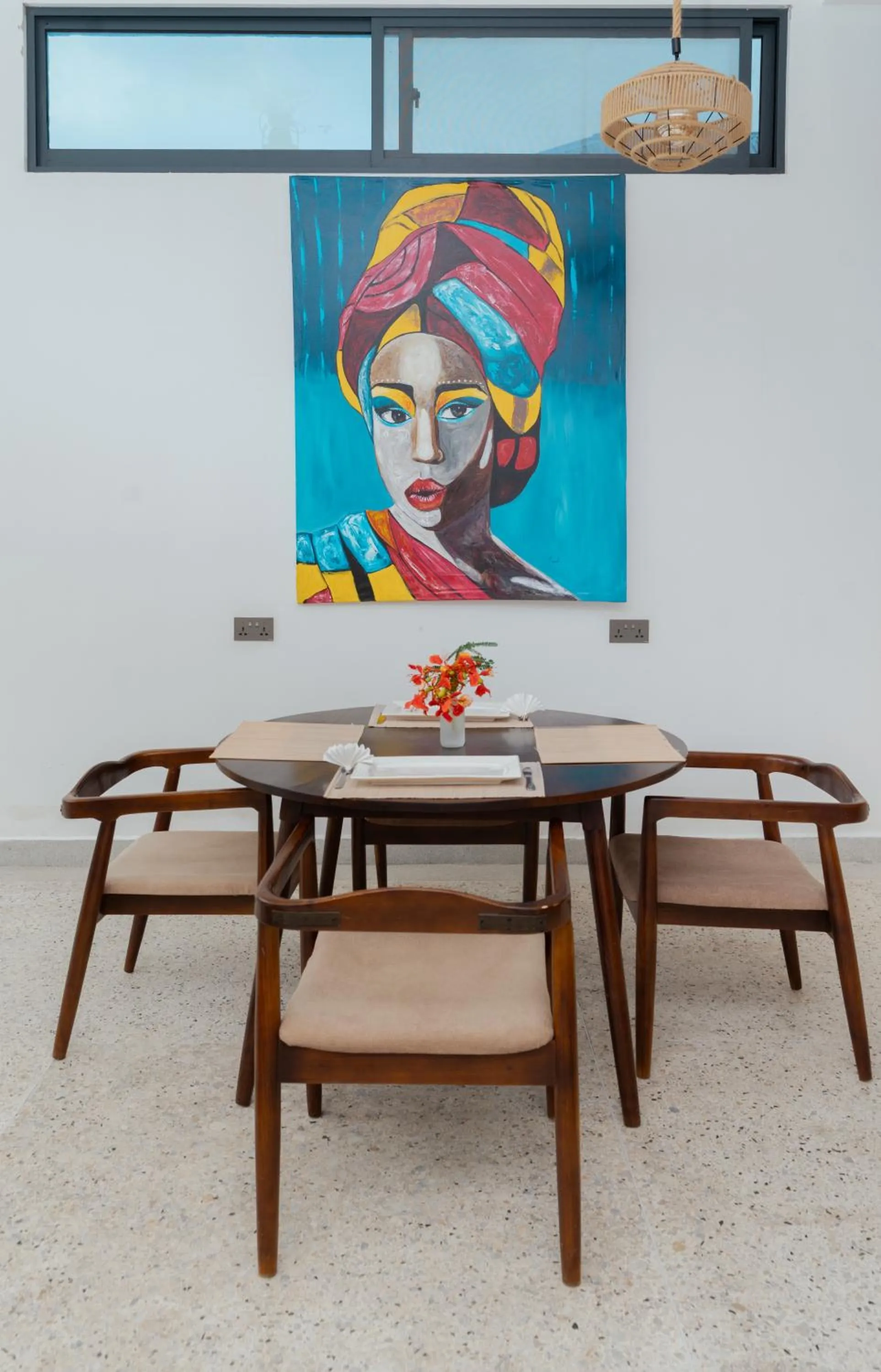 Dining area in Leparadis Zanzibar Boutique Hotel