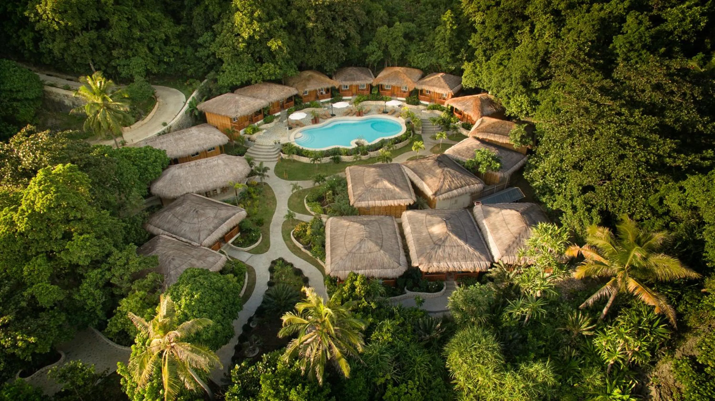 Garden in Magic Oceans Dive Resort