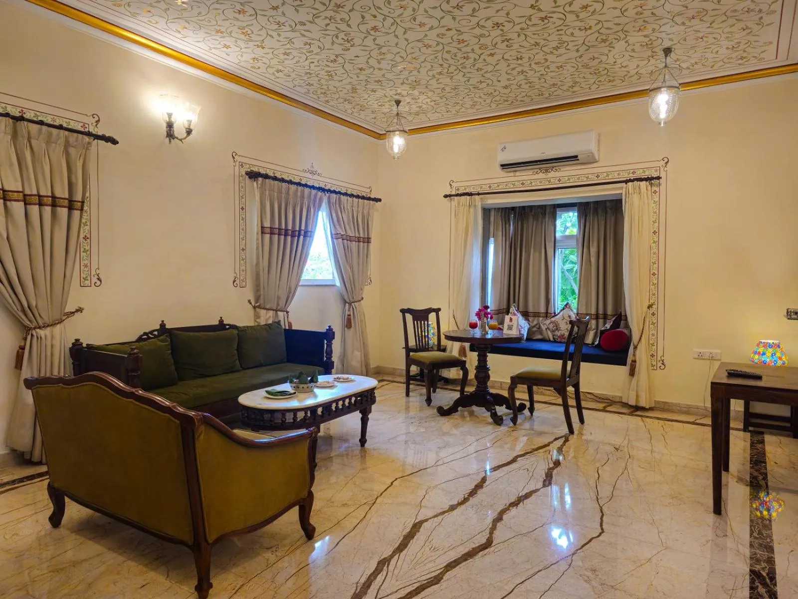 Living room in The Amargarh