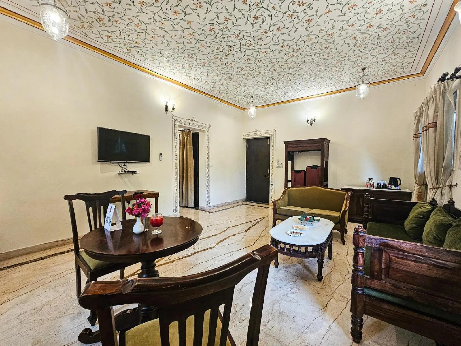 Living room in The Amargarh