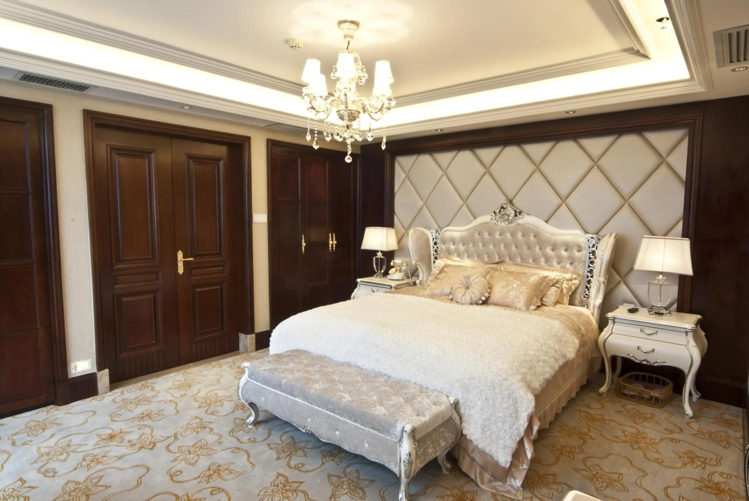 Bed in Wenchang Waika Hotel