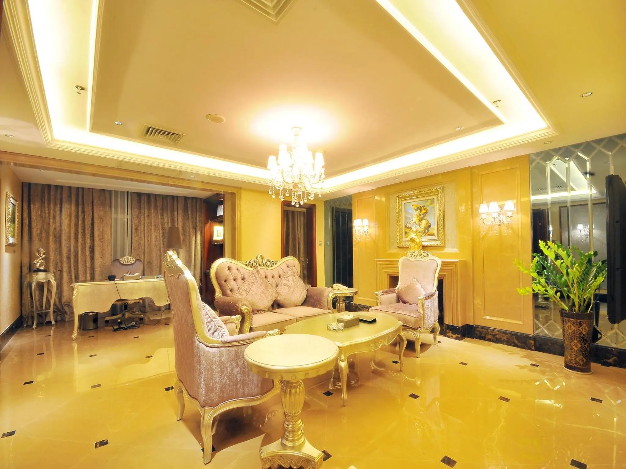 Living room in Wenchang Waika Hotel