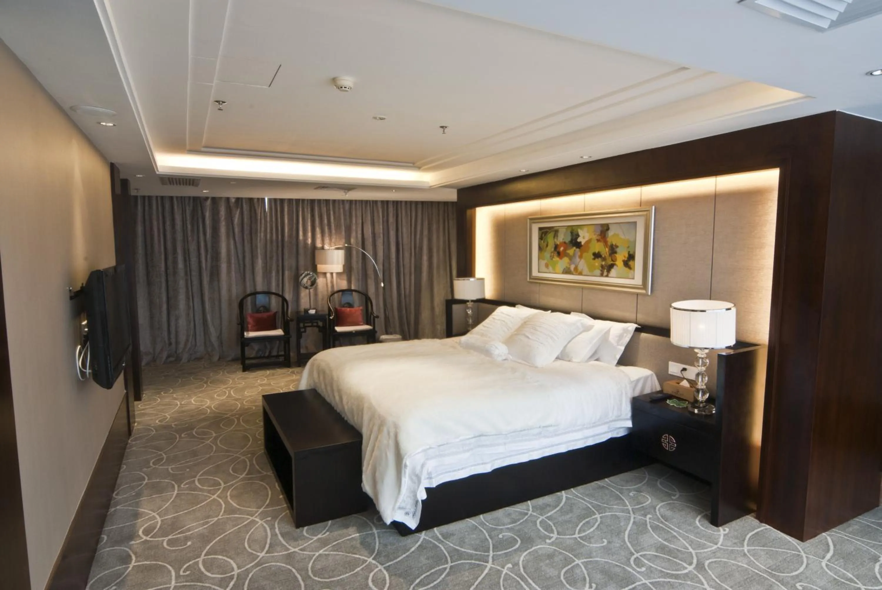 Bed in Wenchang Waika Hotel