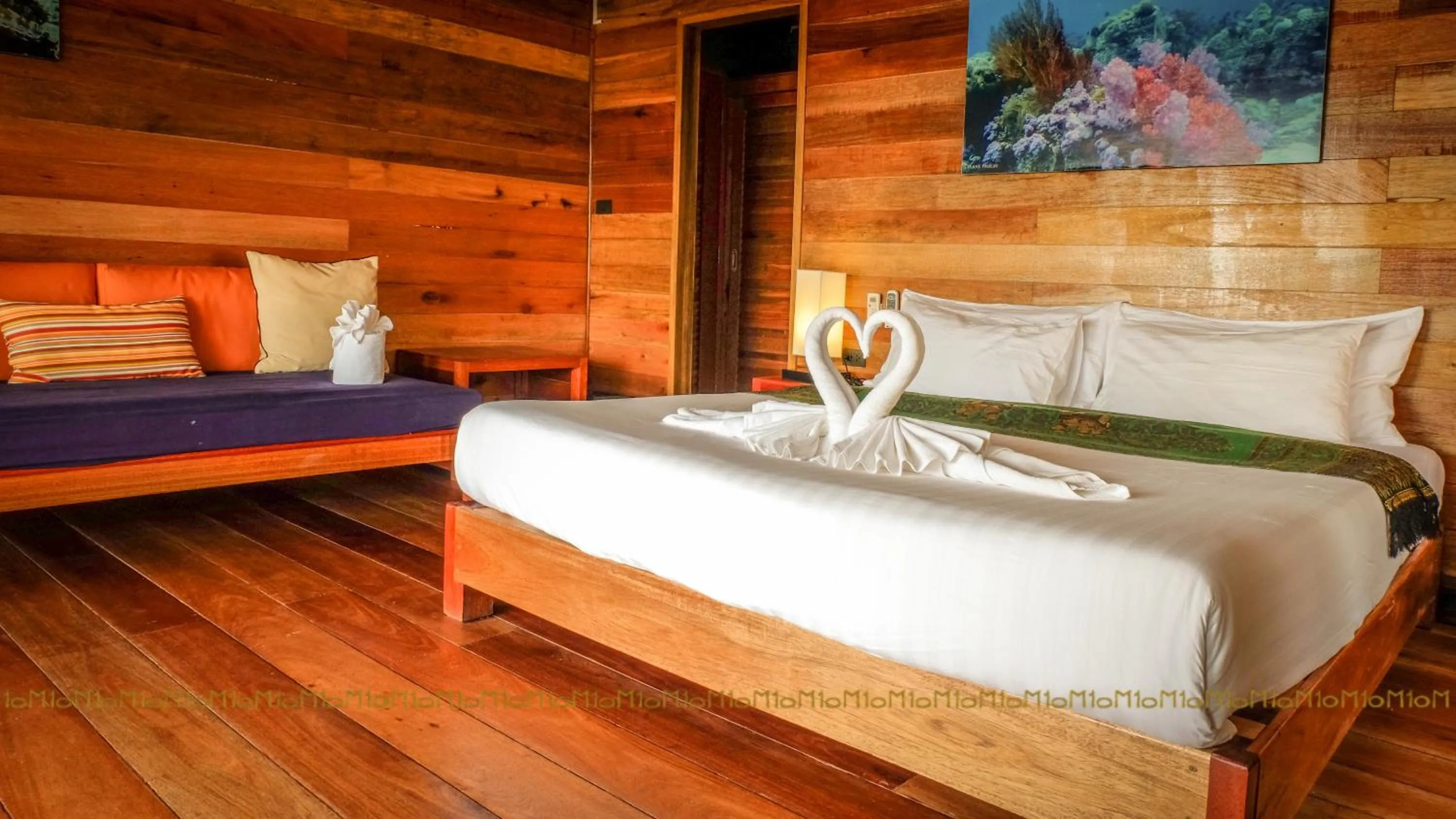 Bedroom, Bed in Ten Moons Lipe Resort