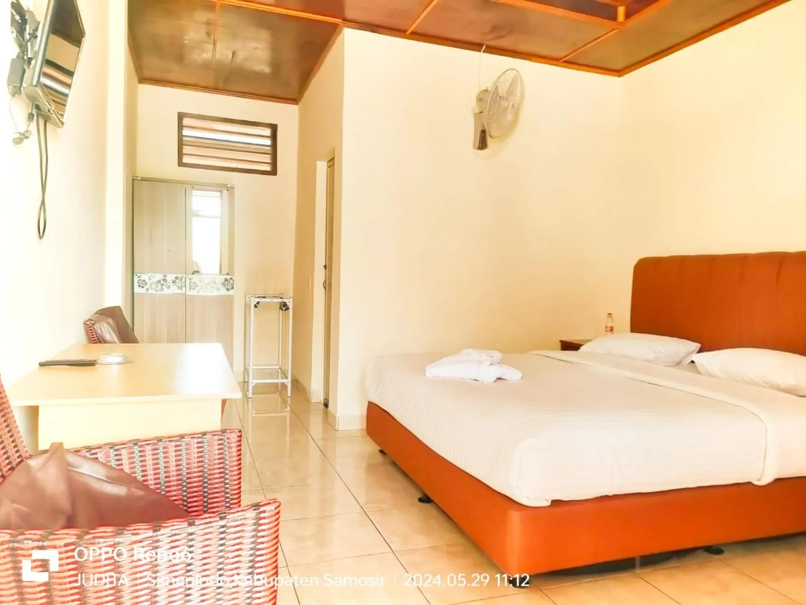 Bed in Judita Cottages