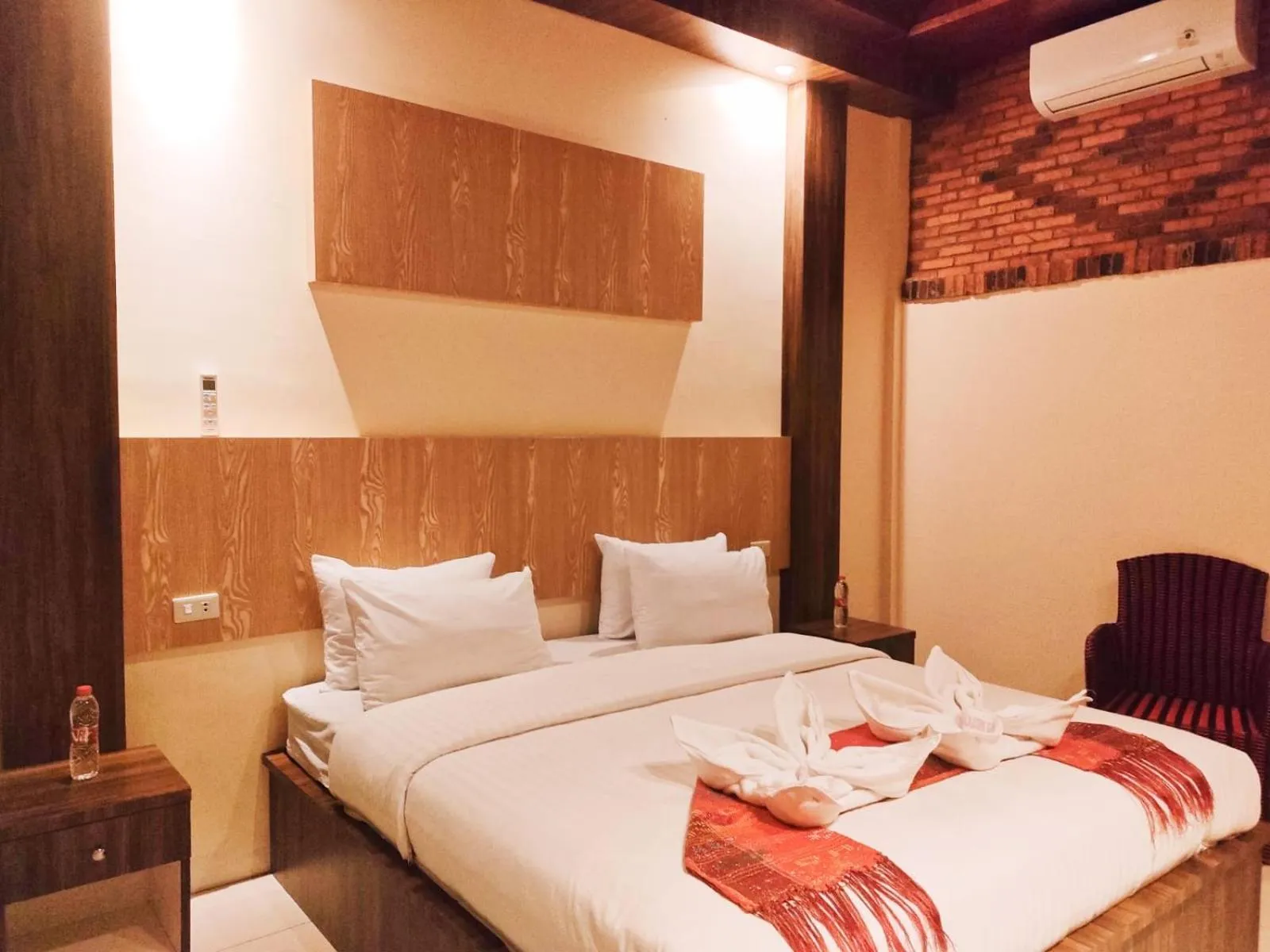 Bed in Judita Cottages