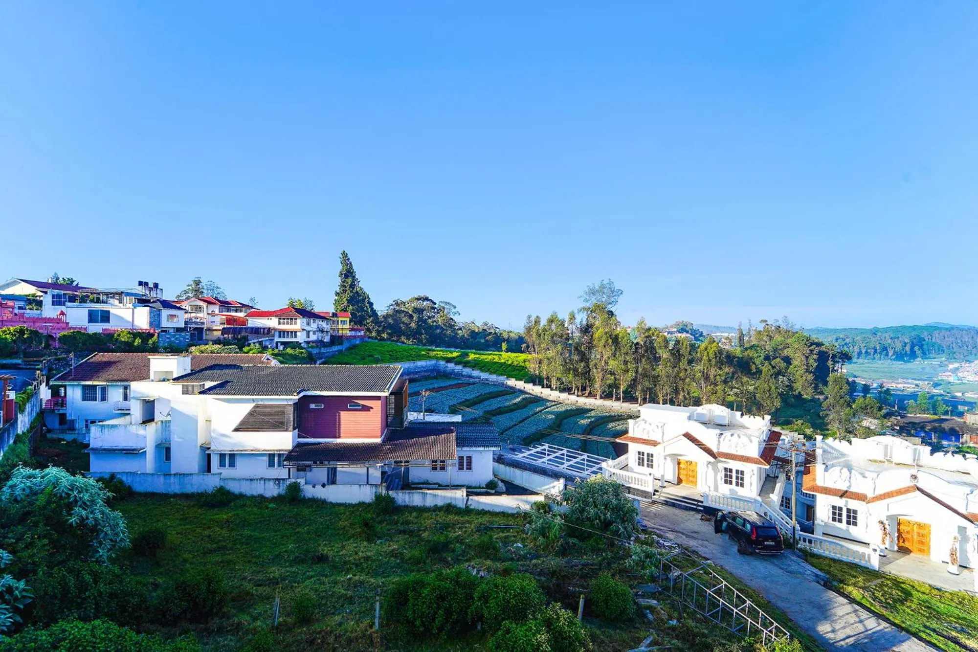 City view in Via Bala Garden - Nr Ooty Toy Train Tourist Park