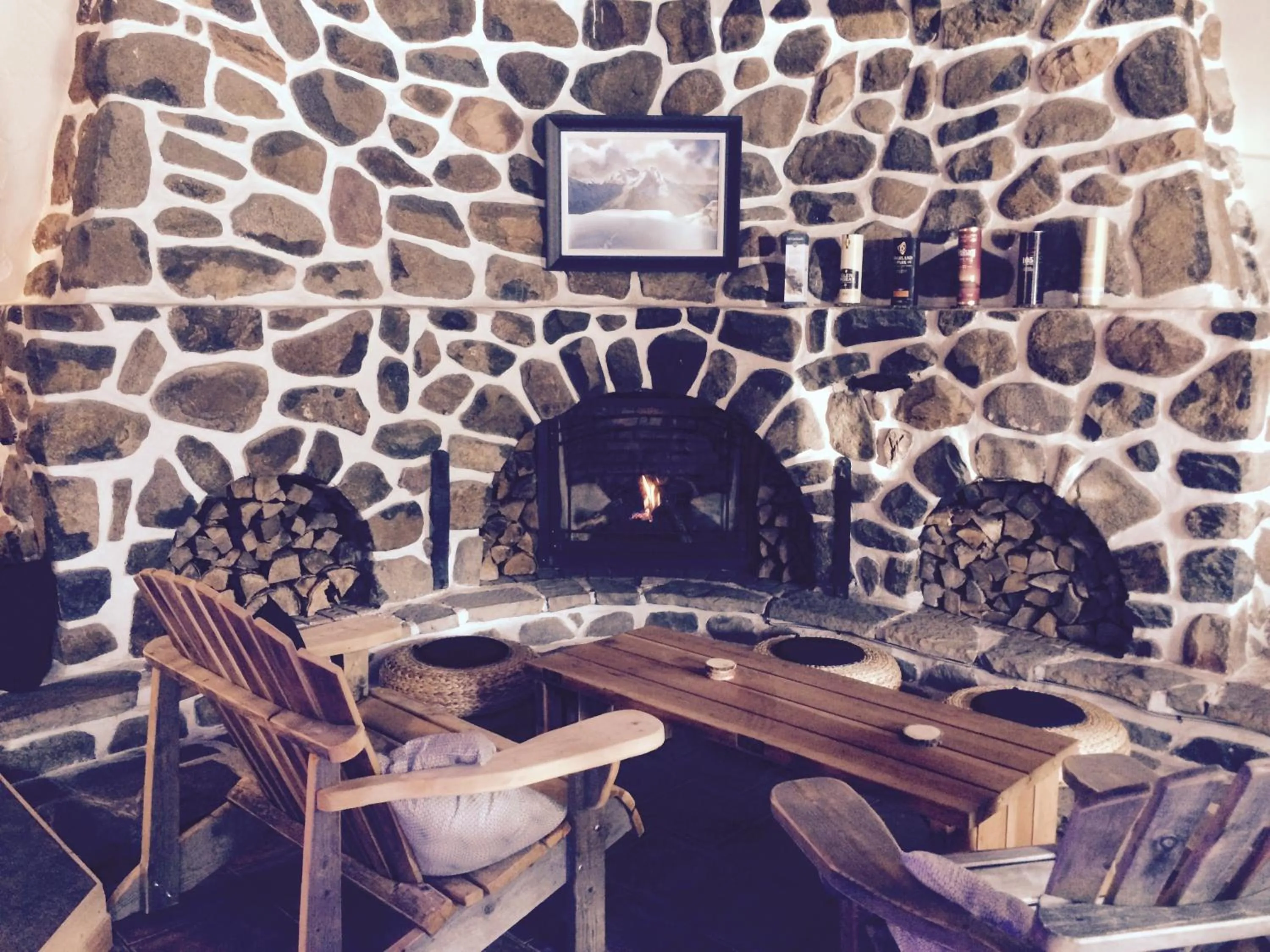 Lounge or bar in Attitude Montagne