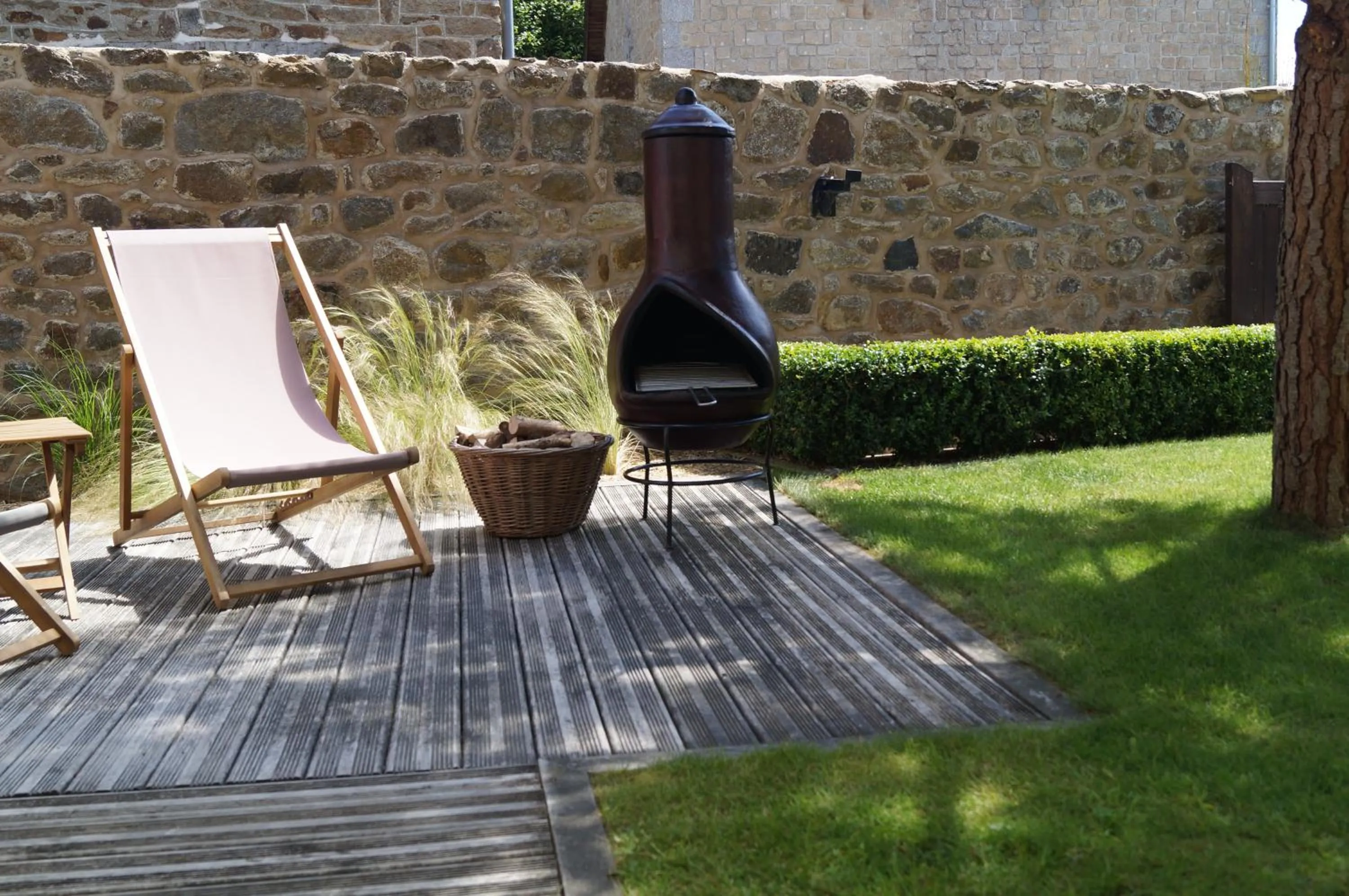 Balcony/Terrace in La maison d'hôtes Ty Pic