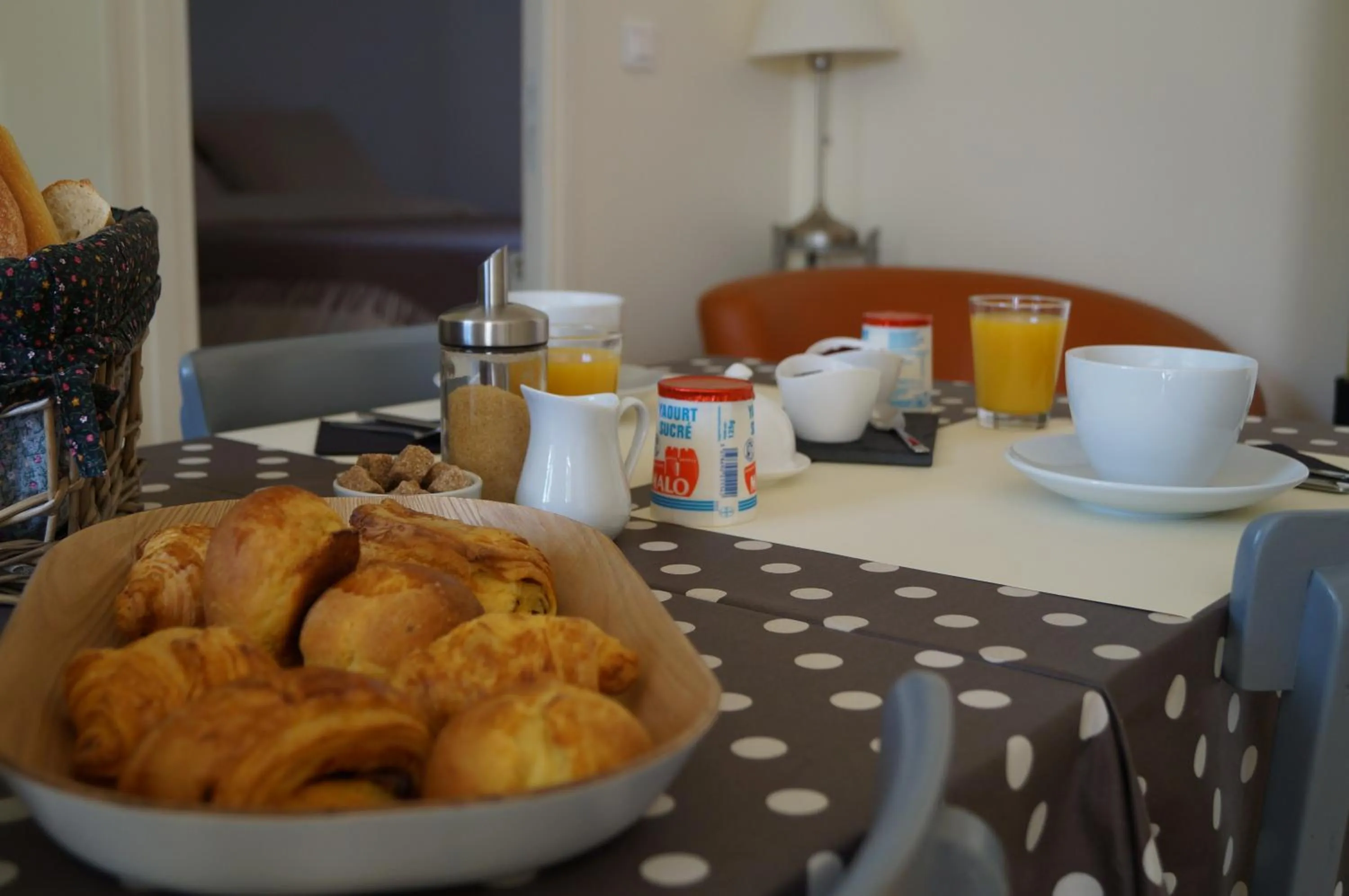 Food close-up in La maison d'hôtes Ty Pic