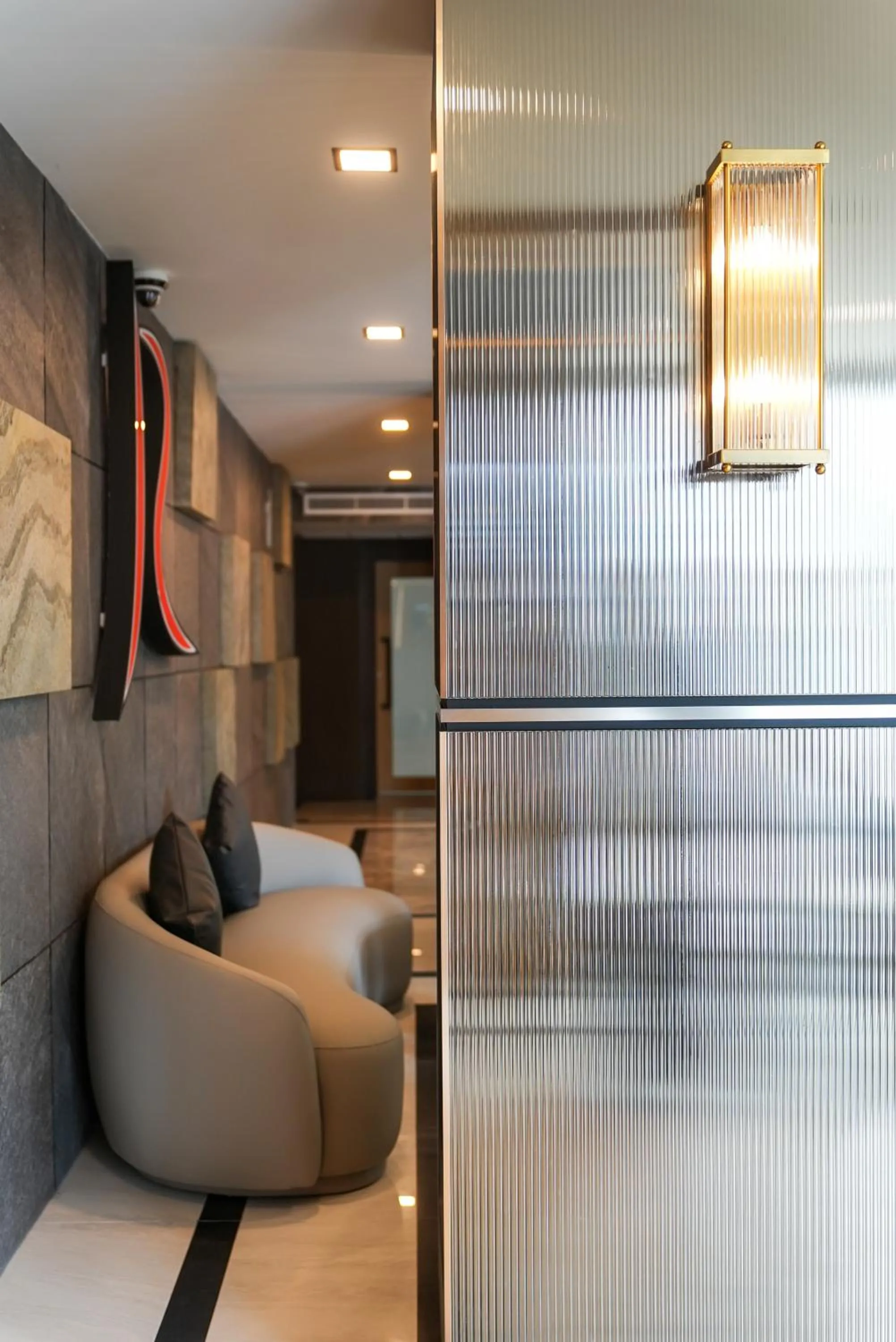 Lobby or reception in River Hotel Hatyai