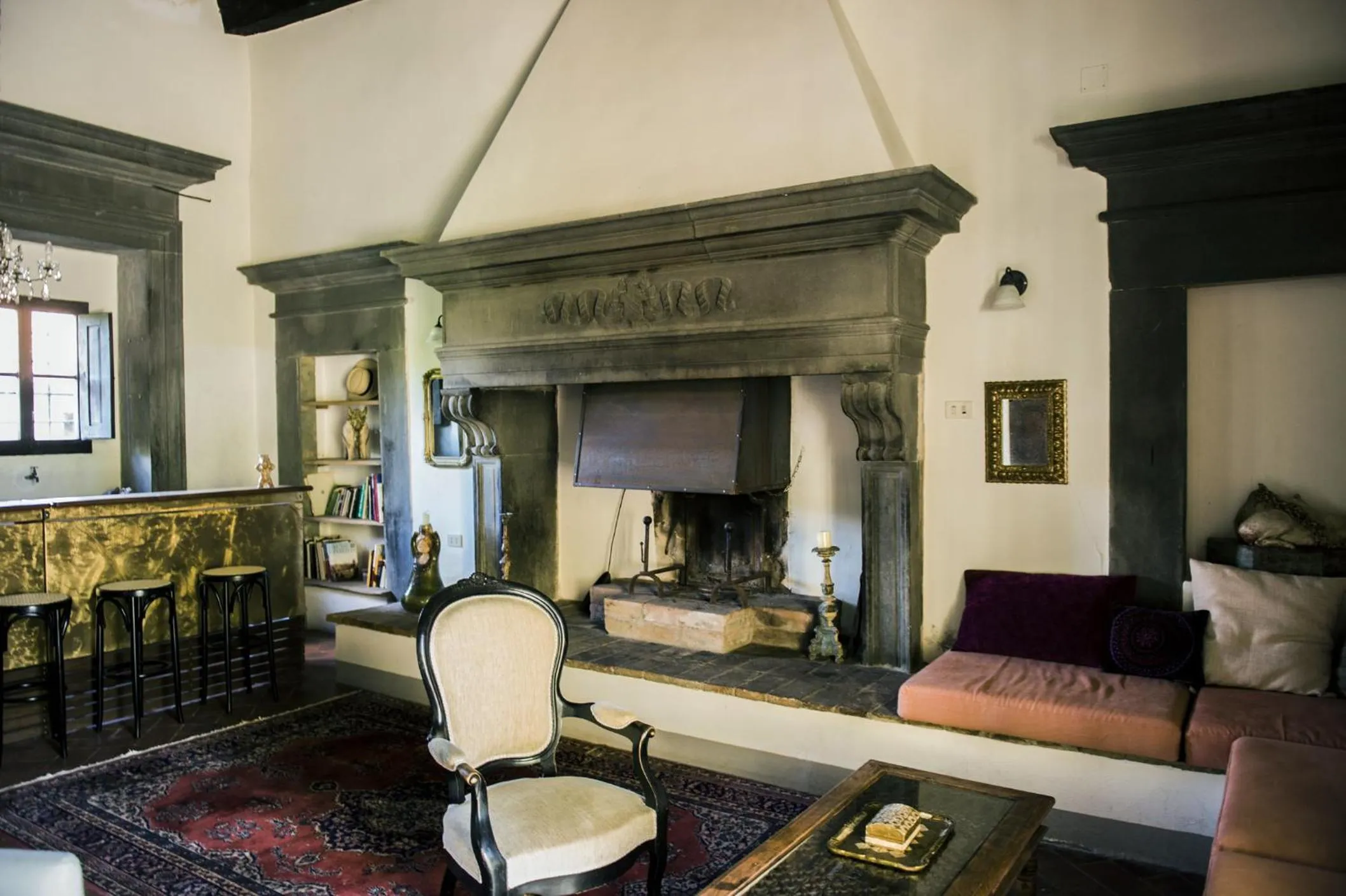 Living room in Il Poggio B&B