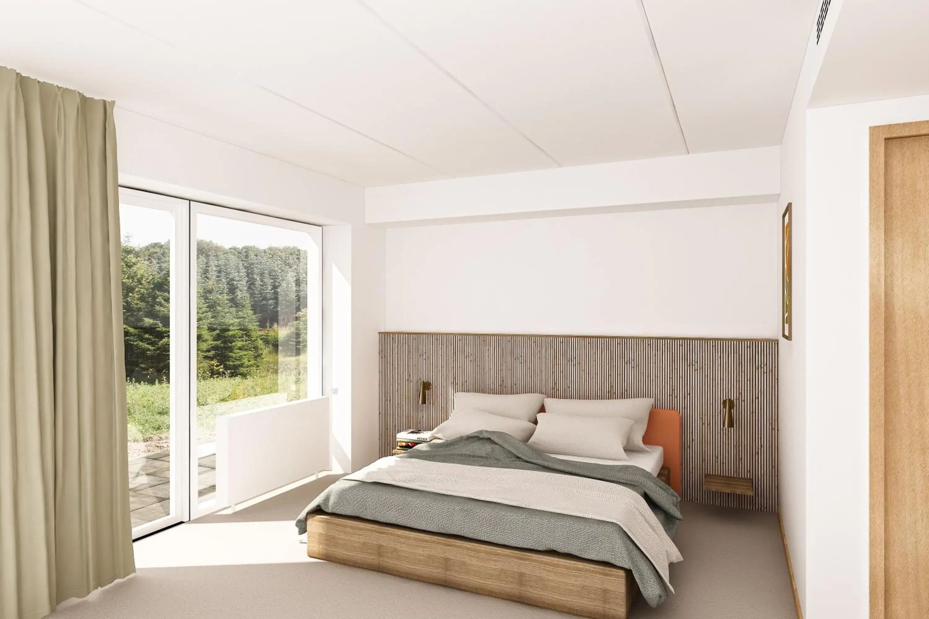 Double or Twin Room with Terrace in Fjelsted Skov Hotel & Konference Double or Twin Room with Terrace in Fjelsted Skov Hotel & Konference