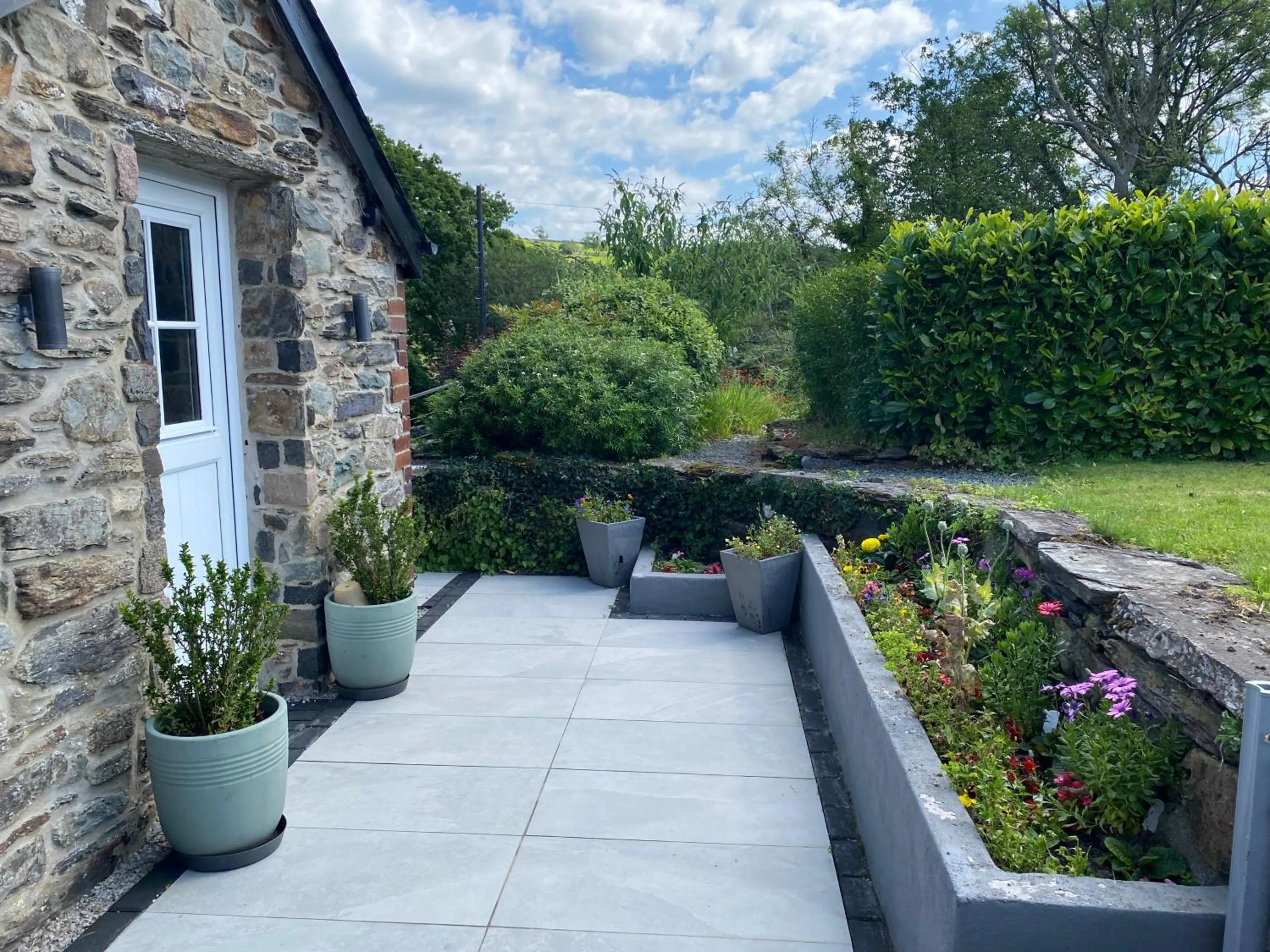 Garden in Garth Engan Private Self Contained B&B with Garden Area