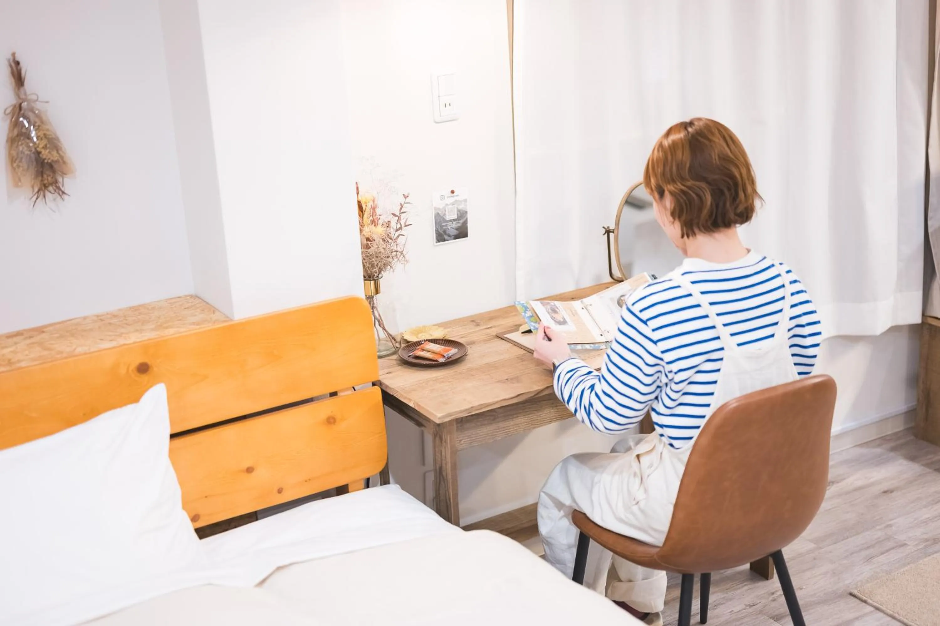 People, Bed in wanderlust STAY