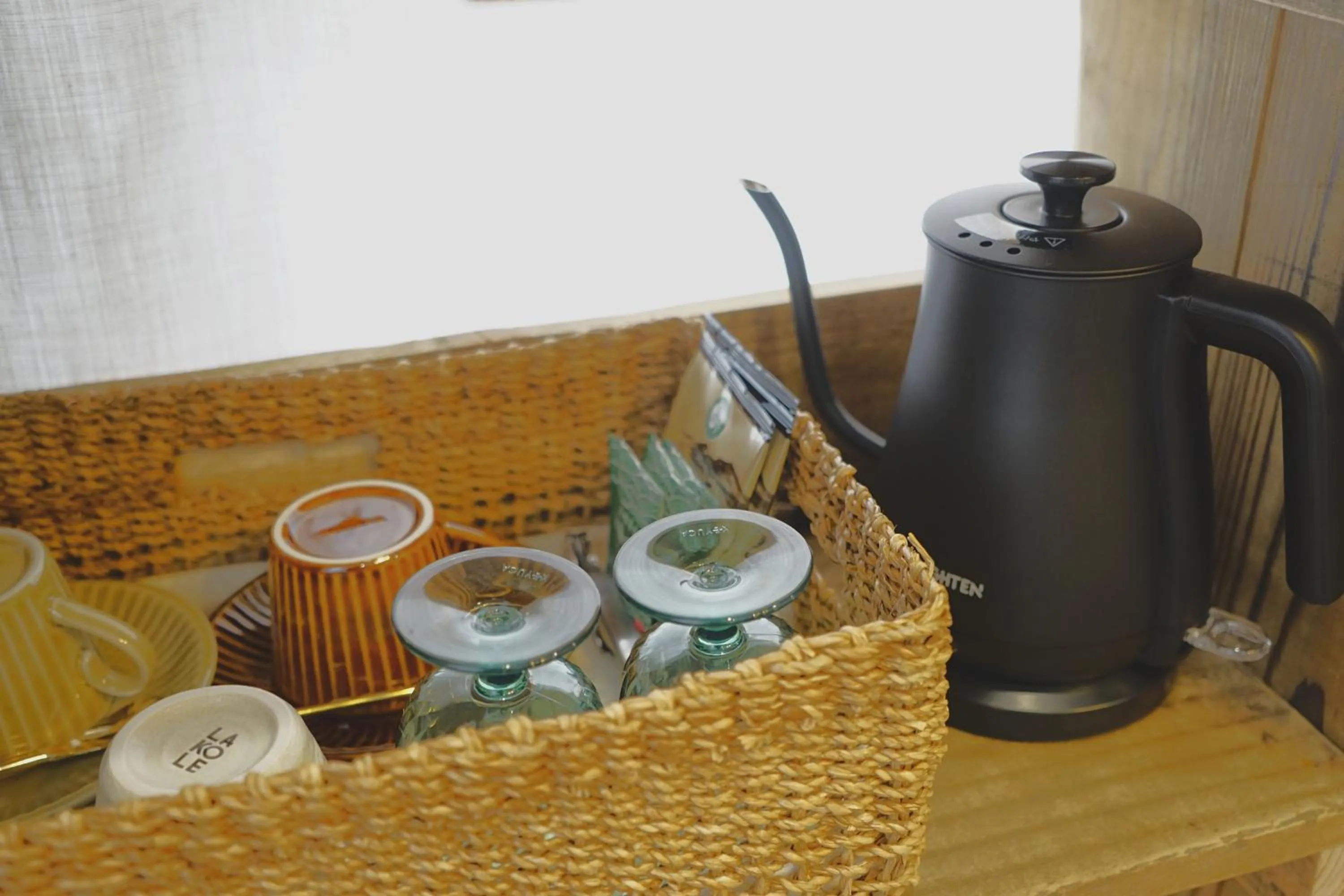 Coffee/tea facilities in wanderlust STAY