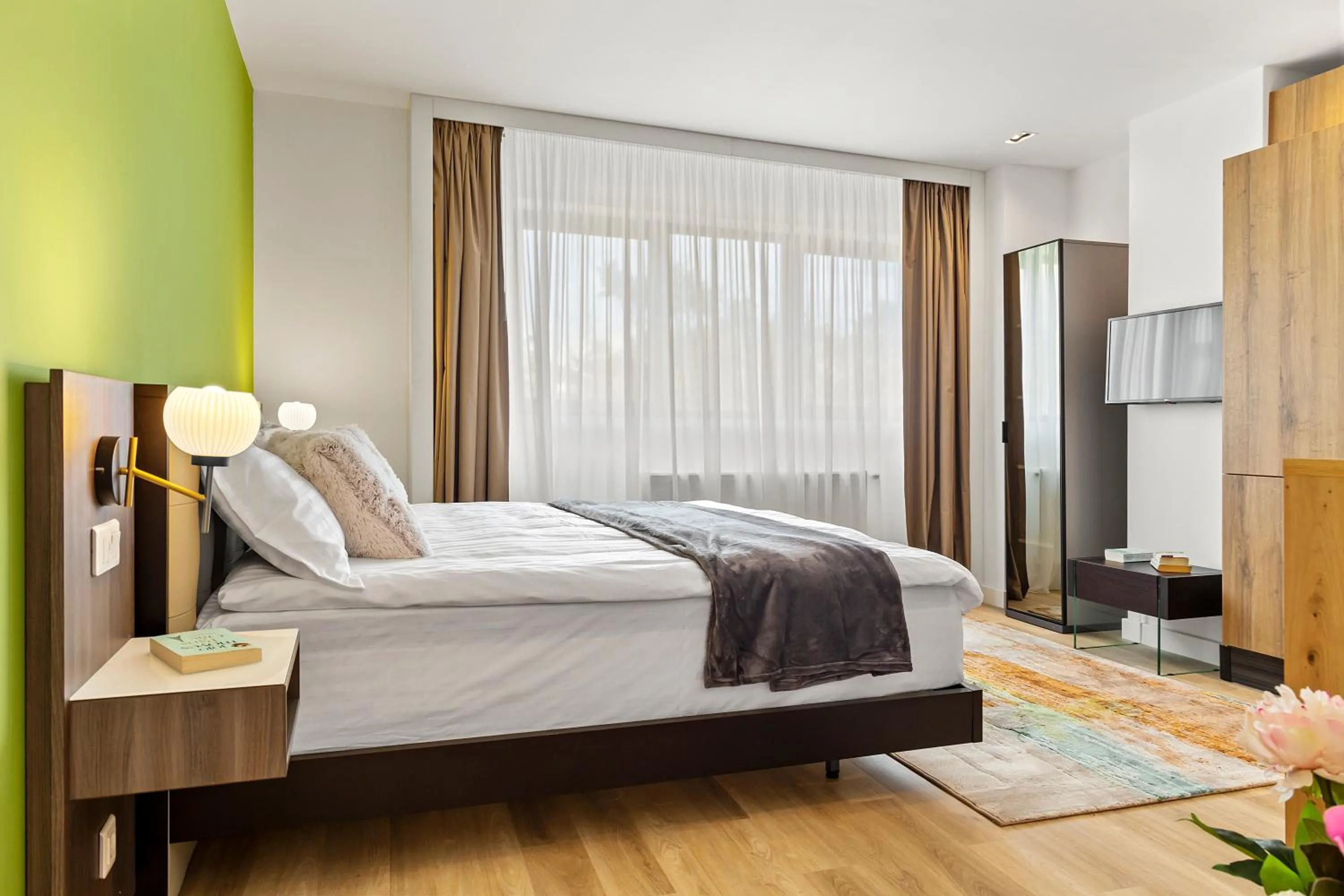 Bed in Uni88 Apart Hotel