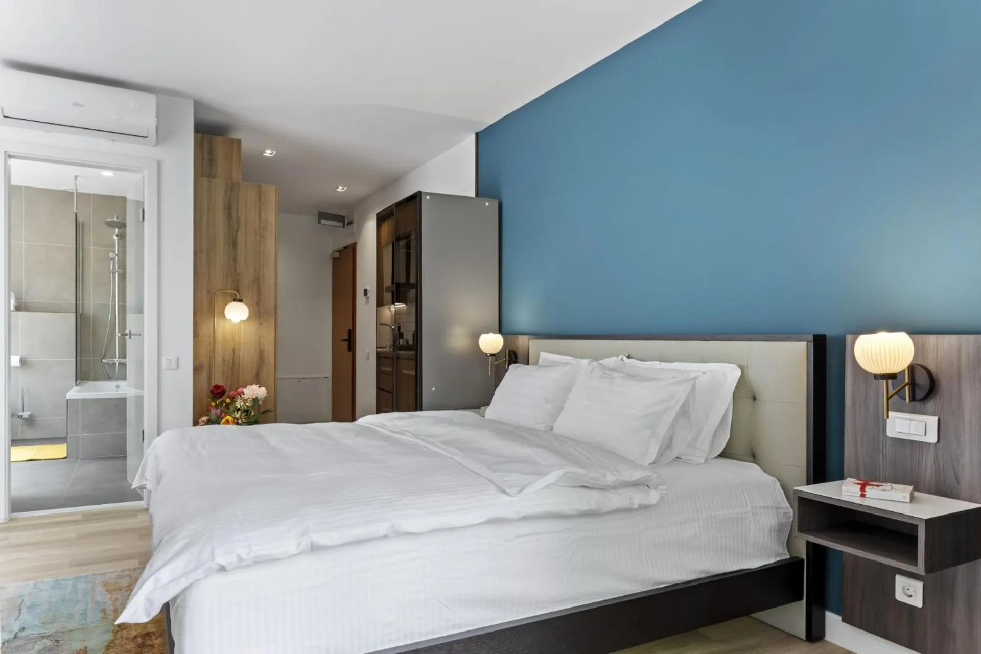 Bed in Uni88 Apart Hotel