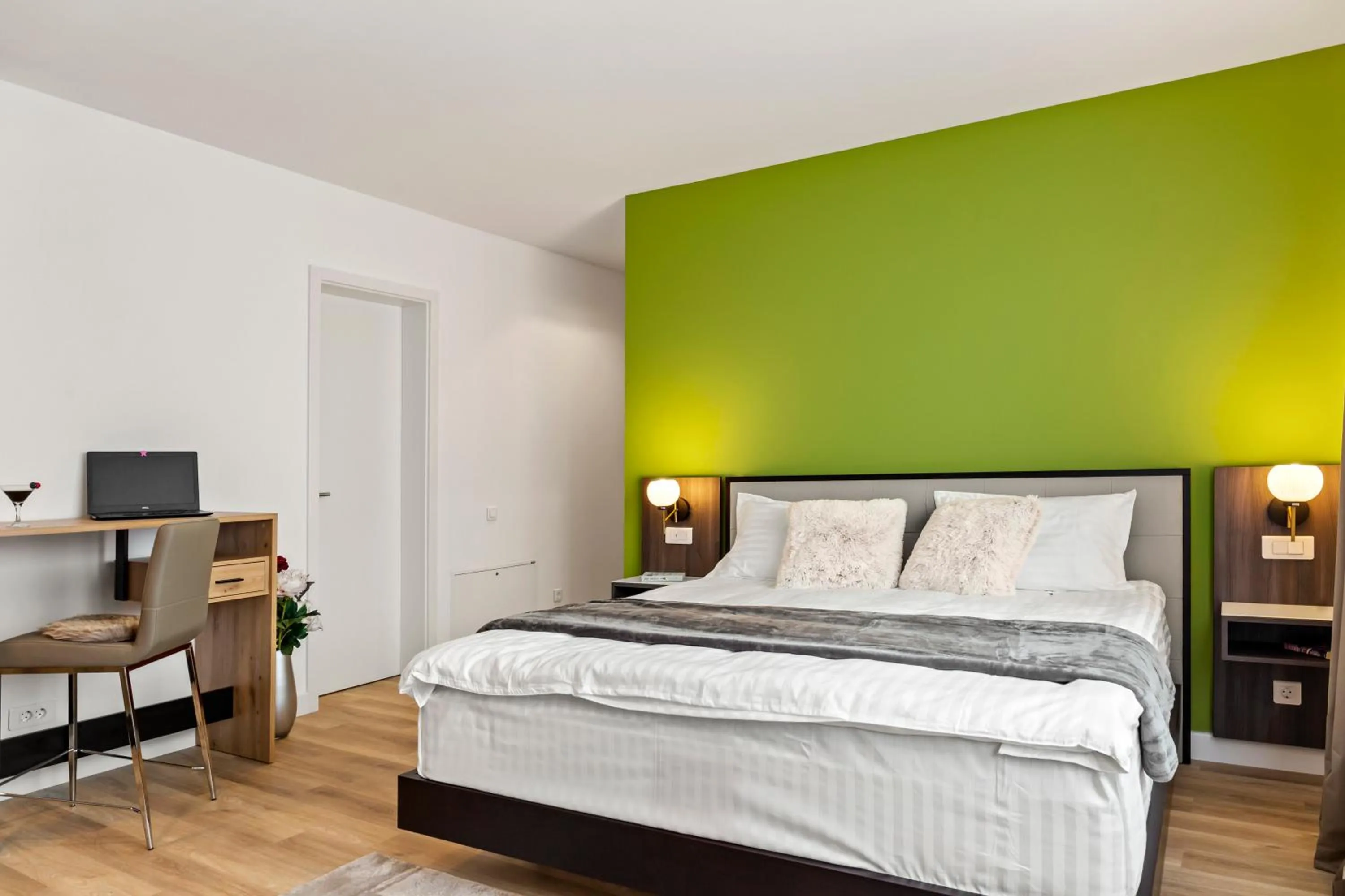 Bed in Uni88 Apart Hotel