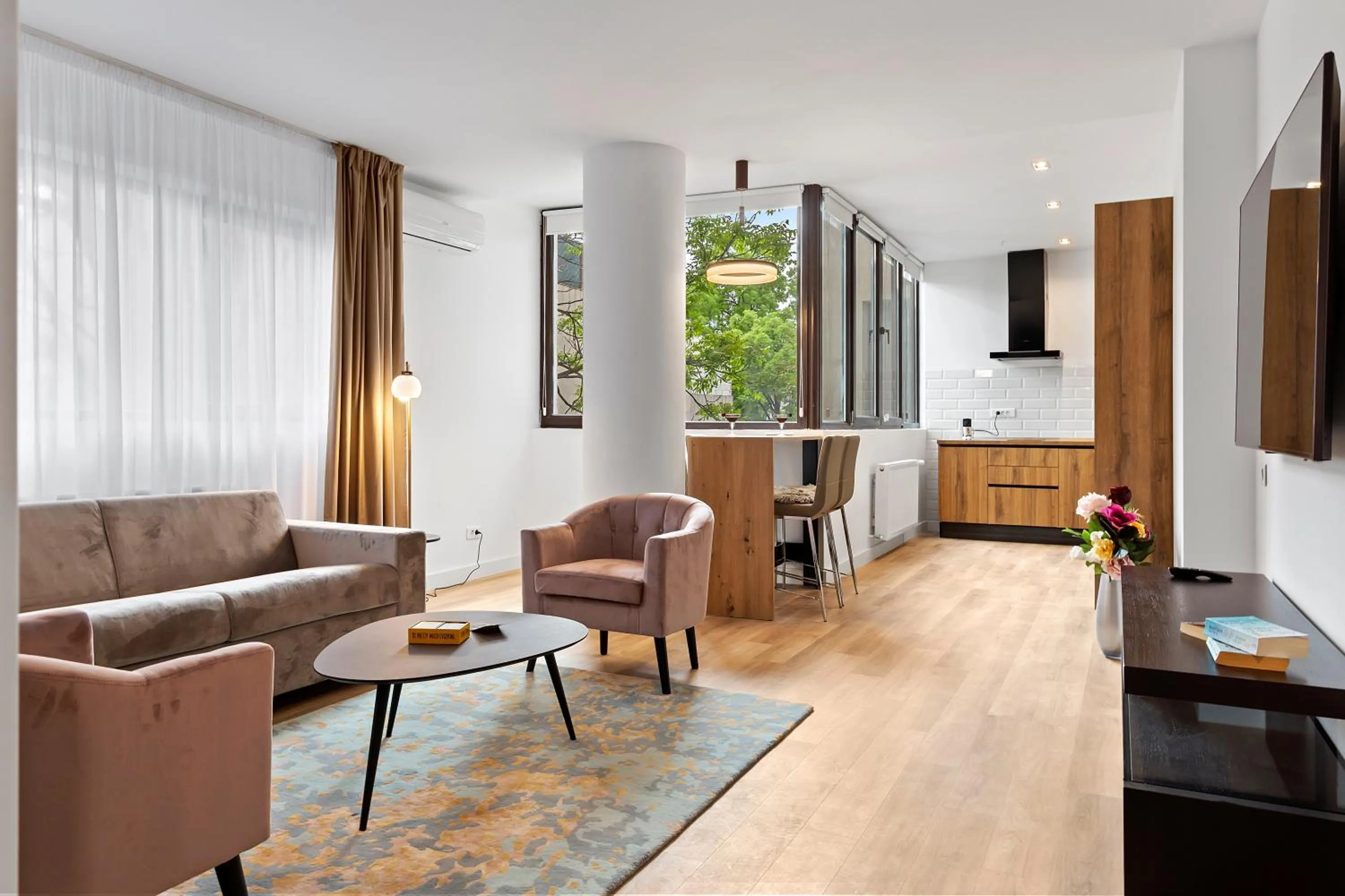 Living room in Uni88 Apart Hotel