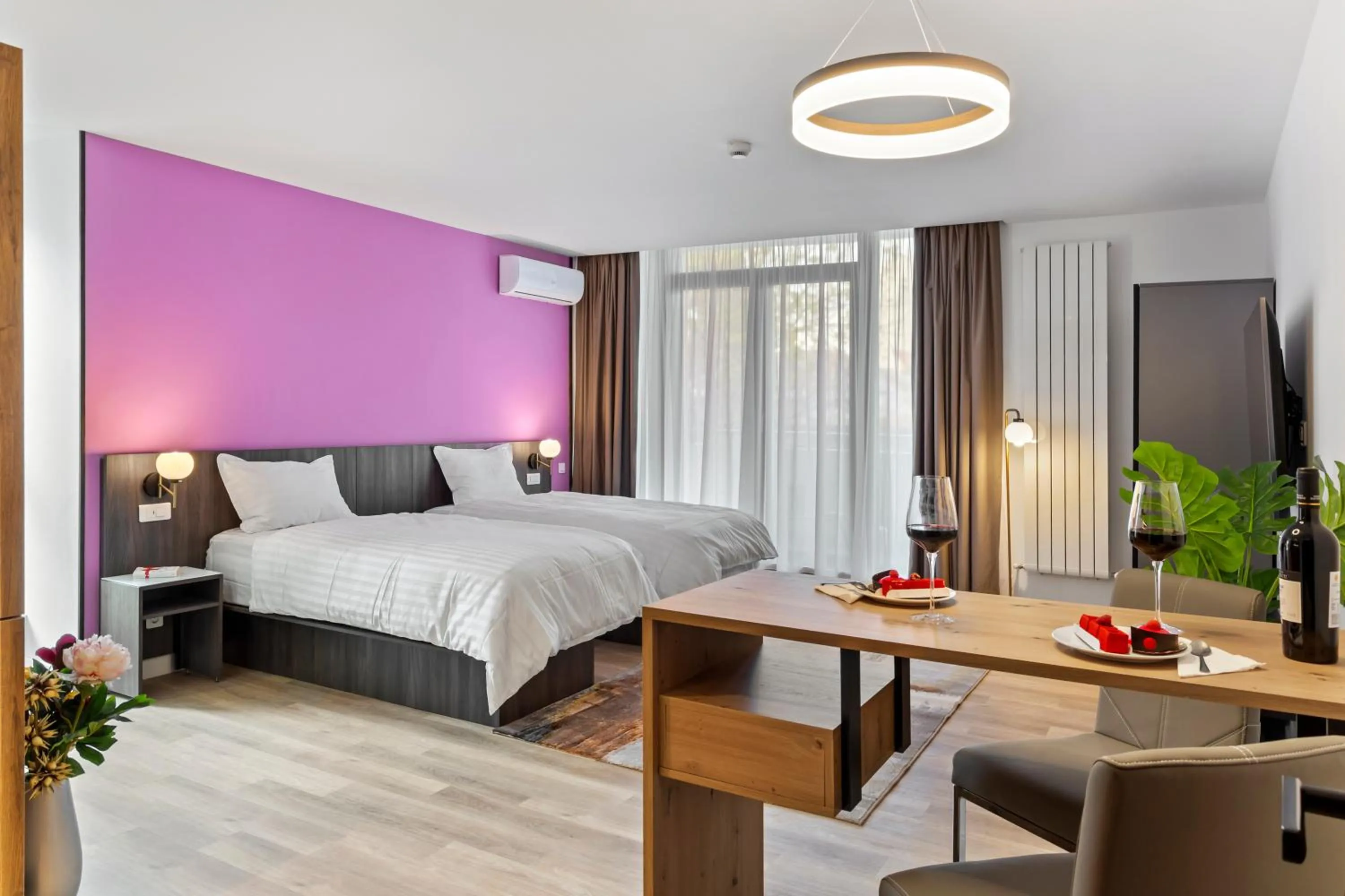 Bed in Uni88 Apart Hotel