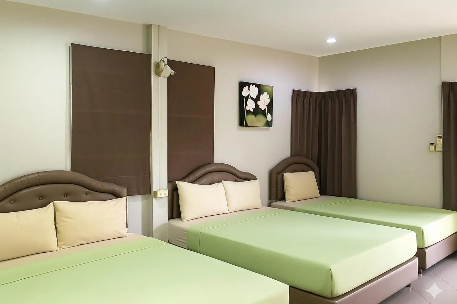 Bed in Pleai Ta Lea Resort