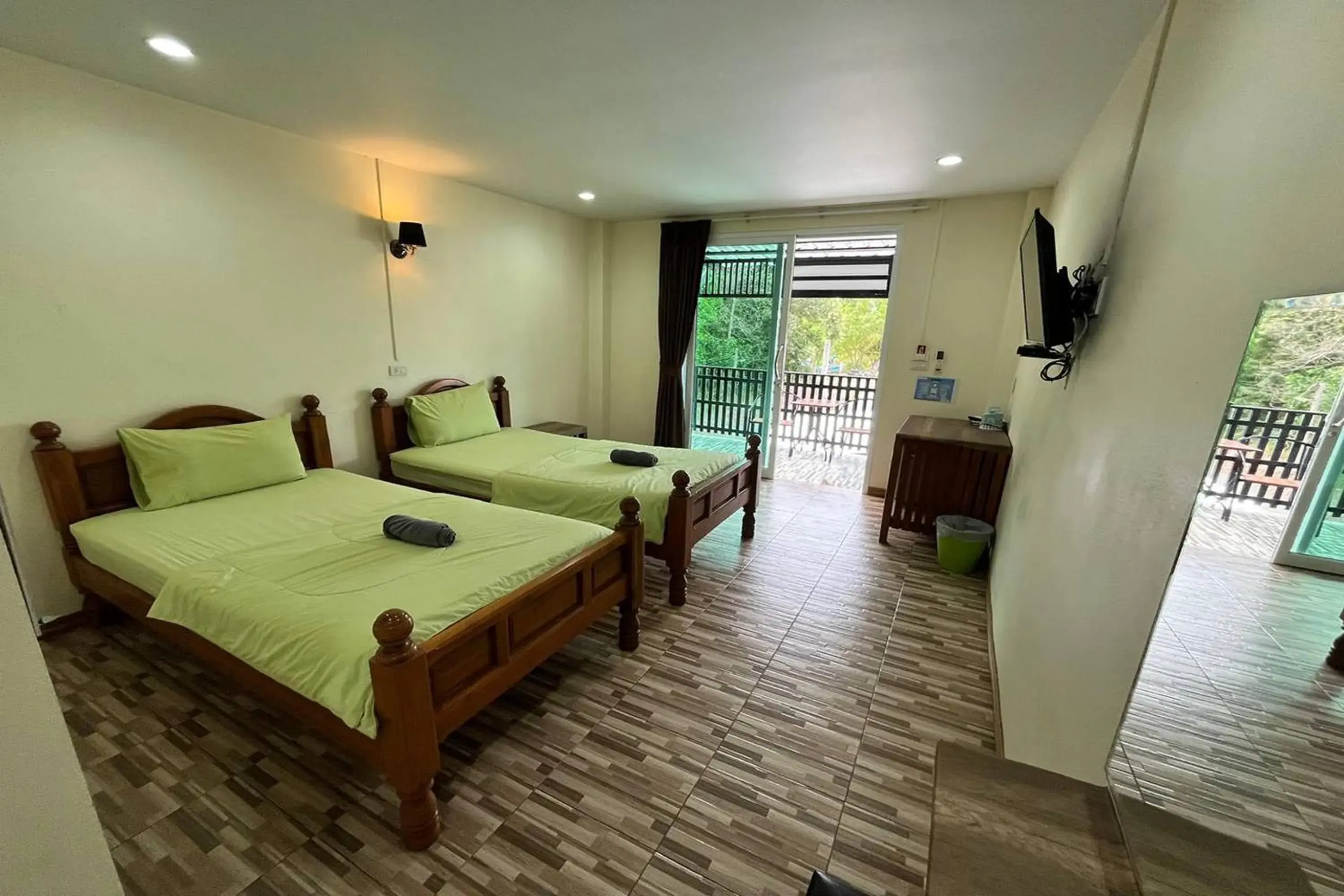 Economy Twin Room in Pleai Ta Lea Resort Economy Twin Room in Pleai Ta Lea Resort