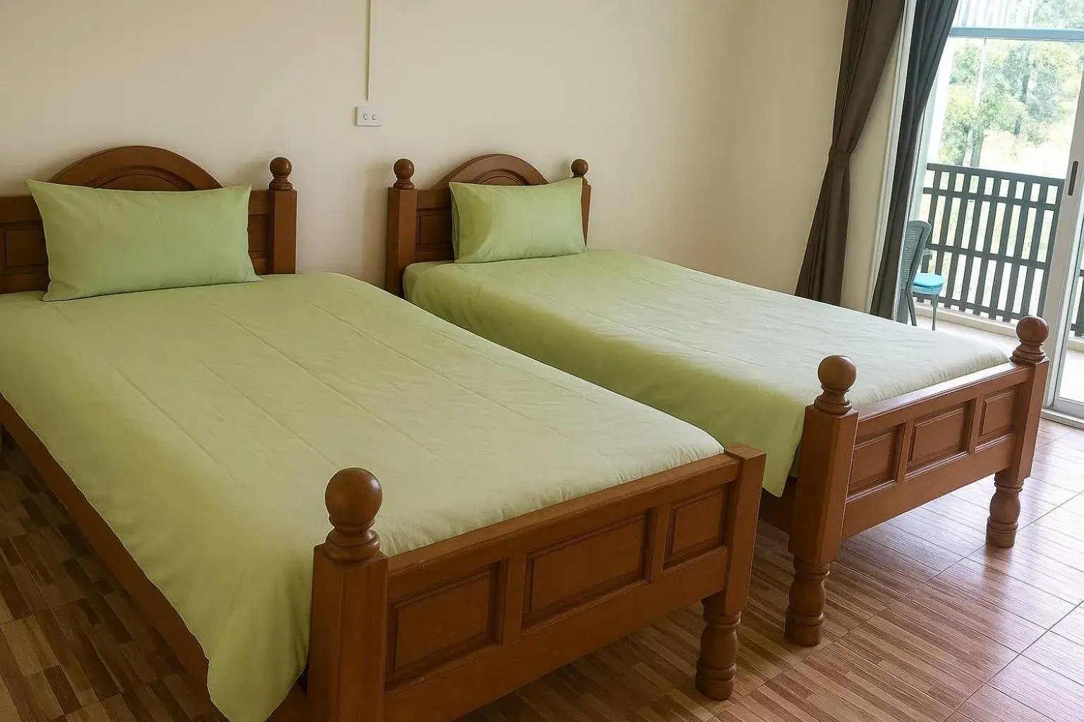 Economy Twin Room in Pleai Ta Lea Resort Economy Twin Room in Pleai Ta Lea Resort