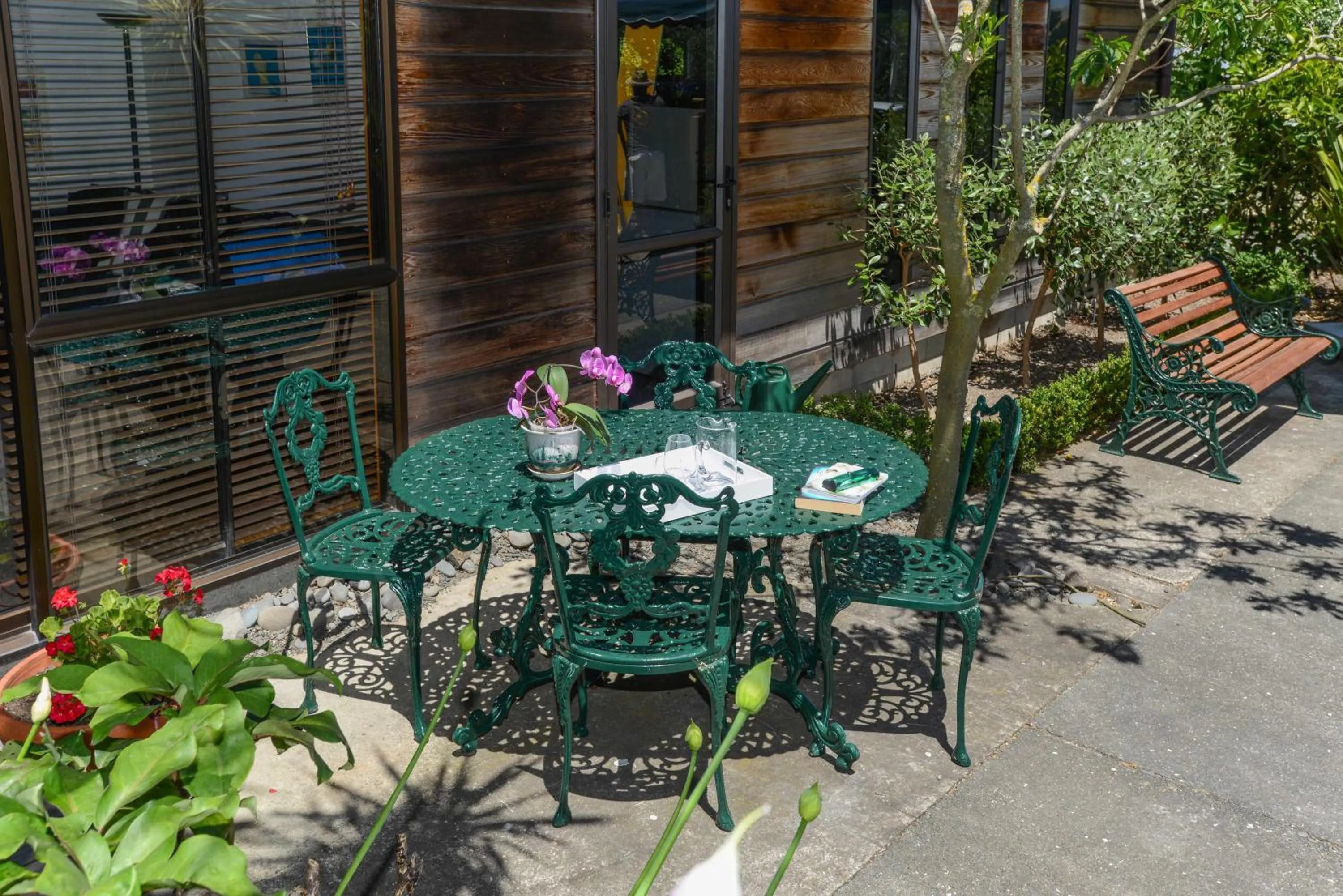 Balcony/Terrace in Absolute Beachfront B&B