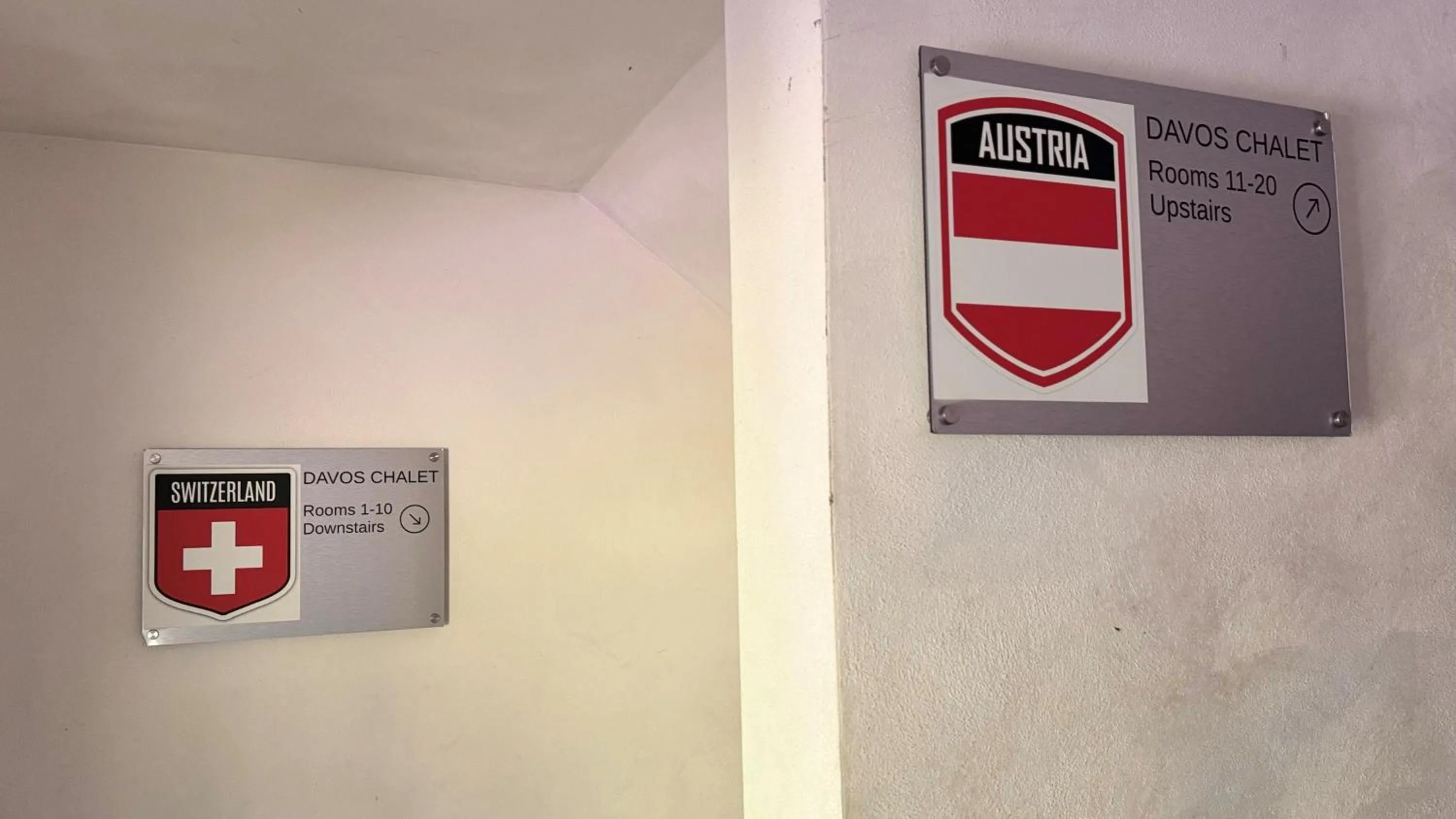 Floor plan in Davos Chalet