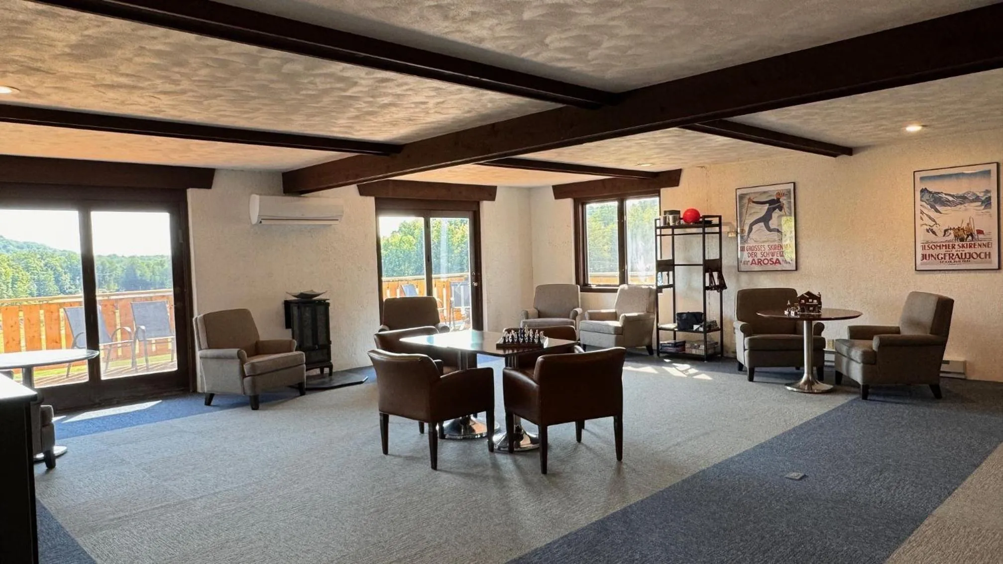 Living room in Davos Chalet