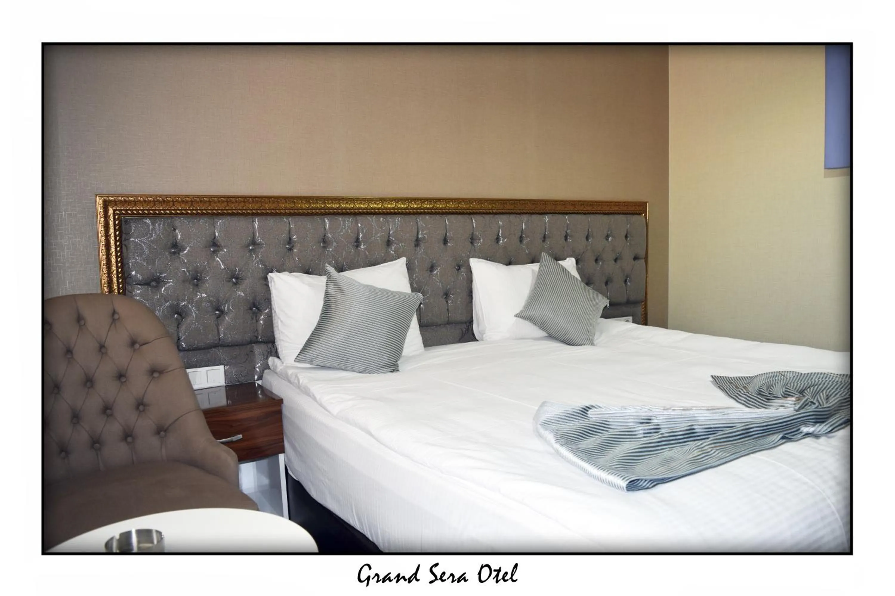 Photo of the whole room, Bed in Grand Sera Hotel