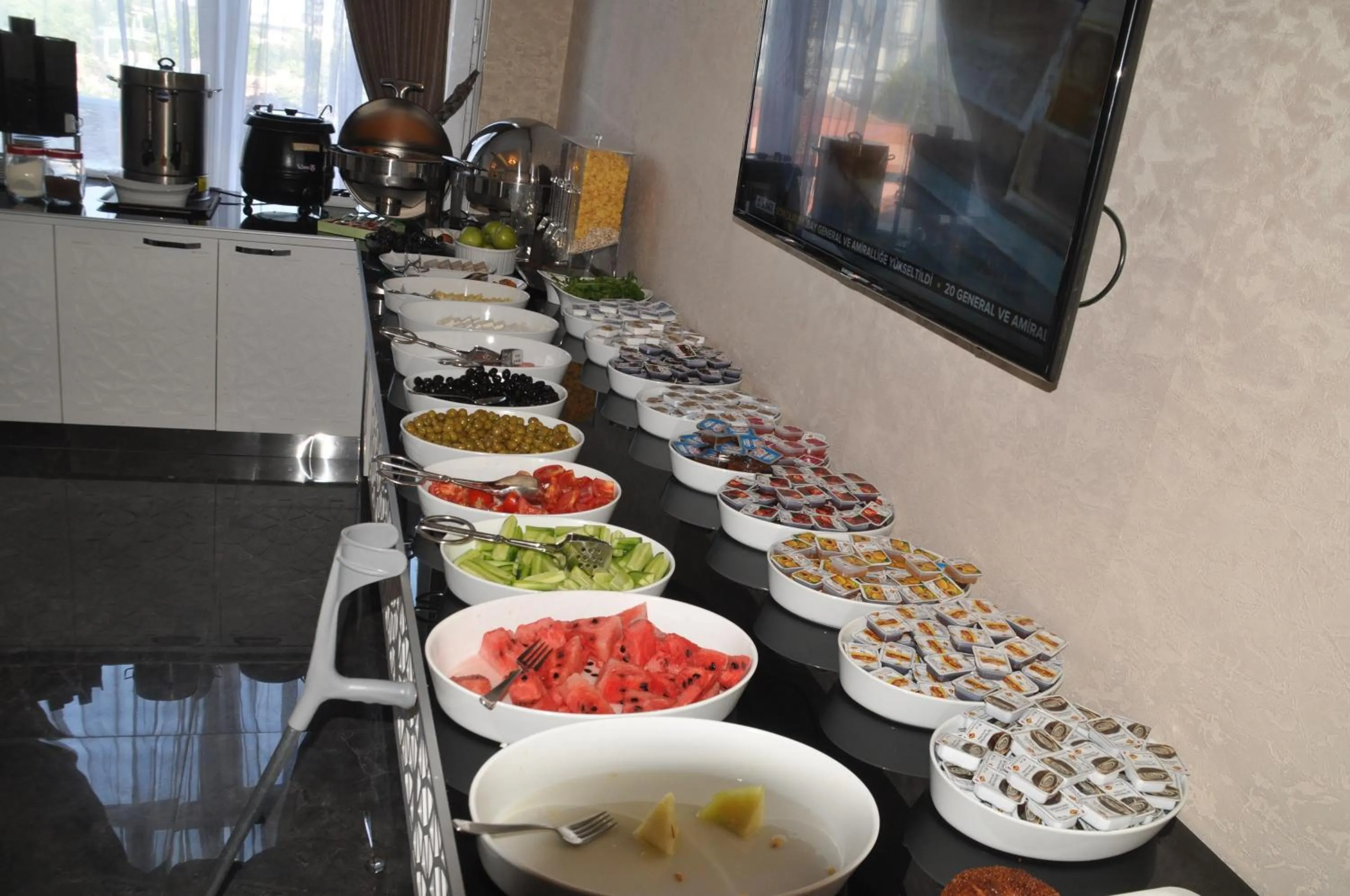 Buffet breakfast in Grand Sera Hotel