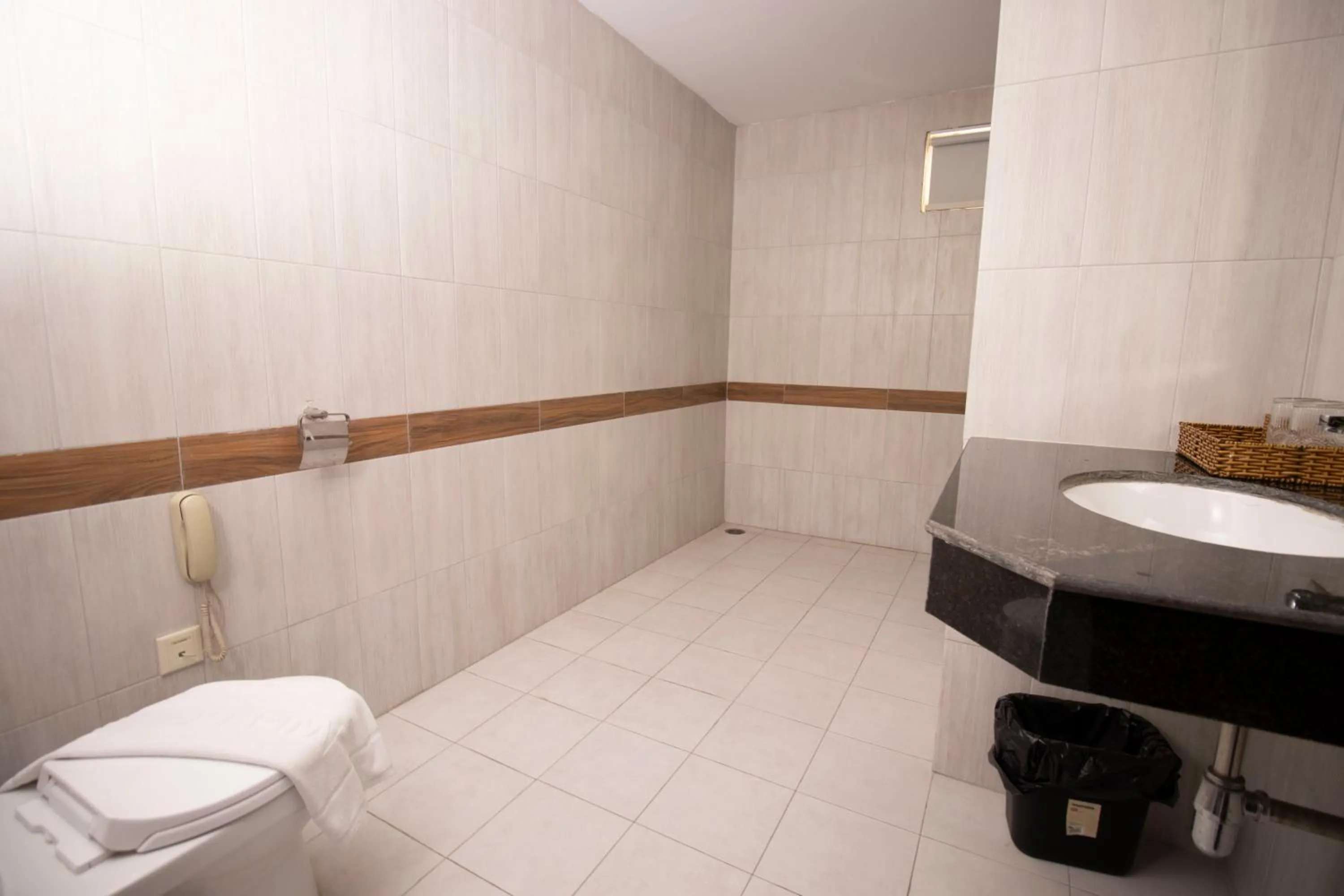 Bathroom in Vrest Hotel